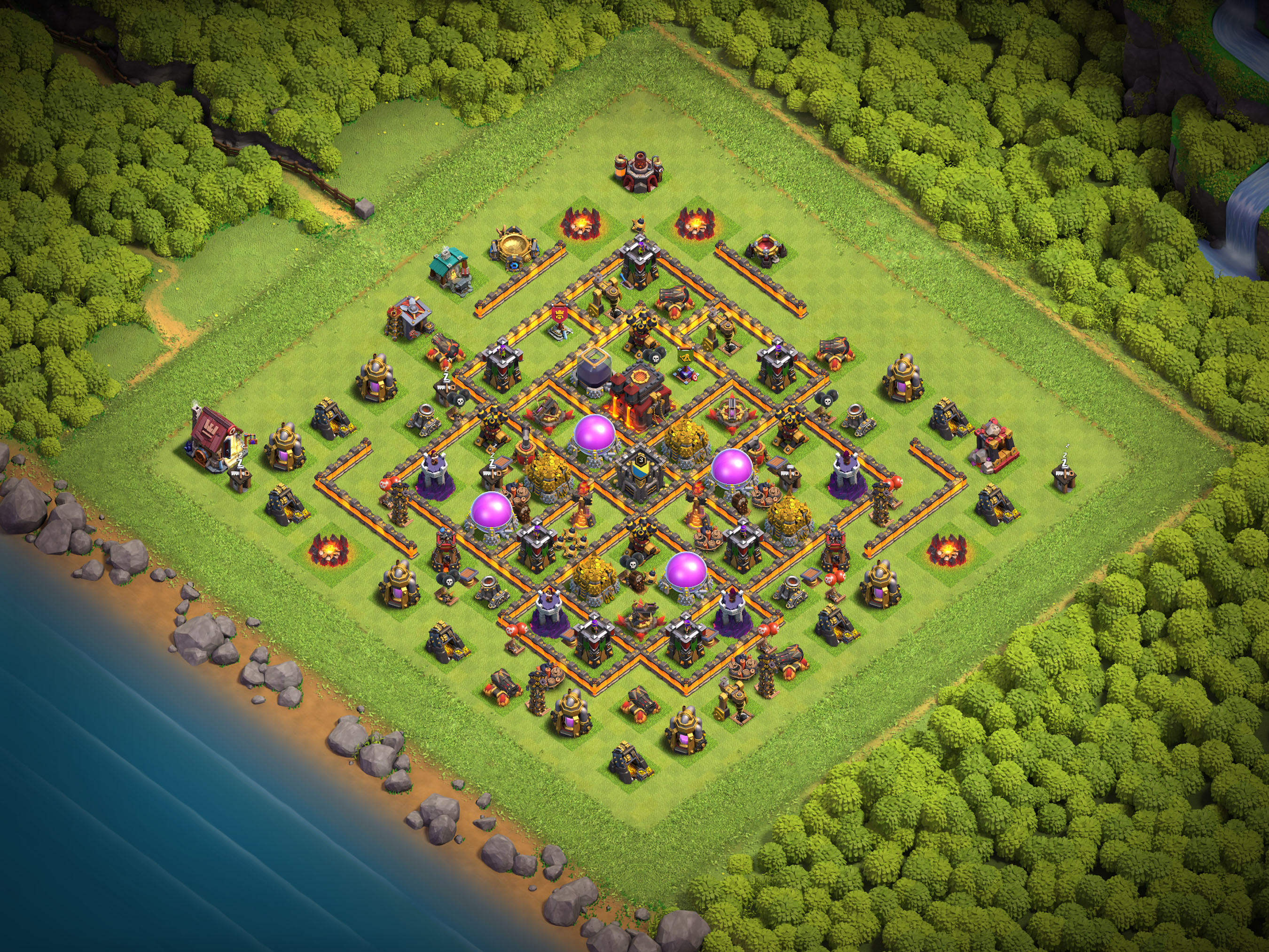Th10 Farm Base Layout 10 layout
