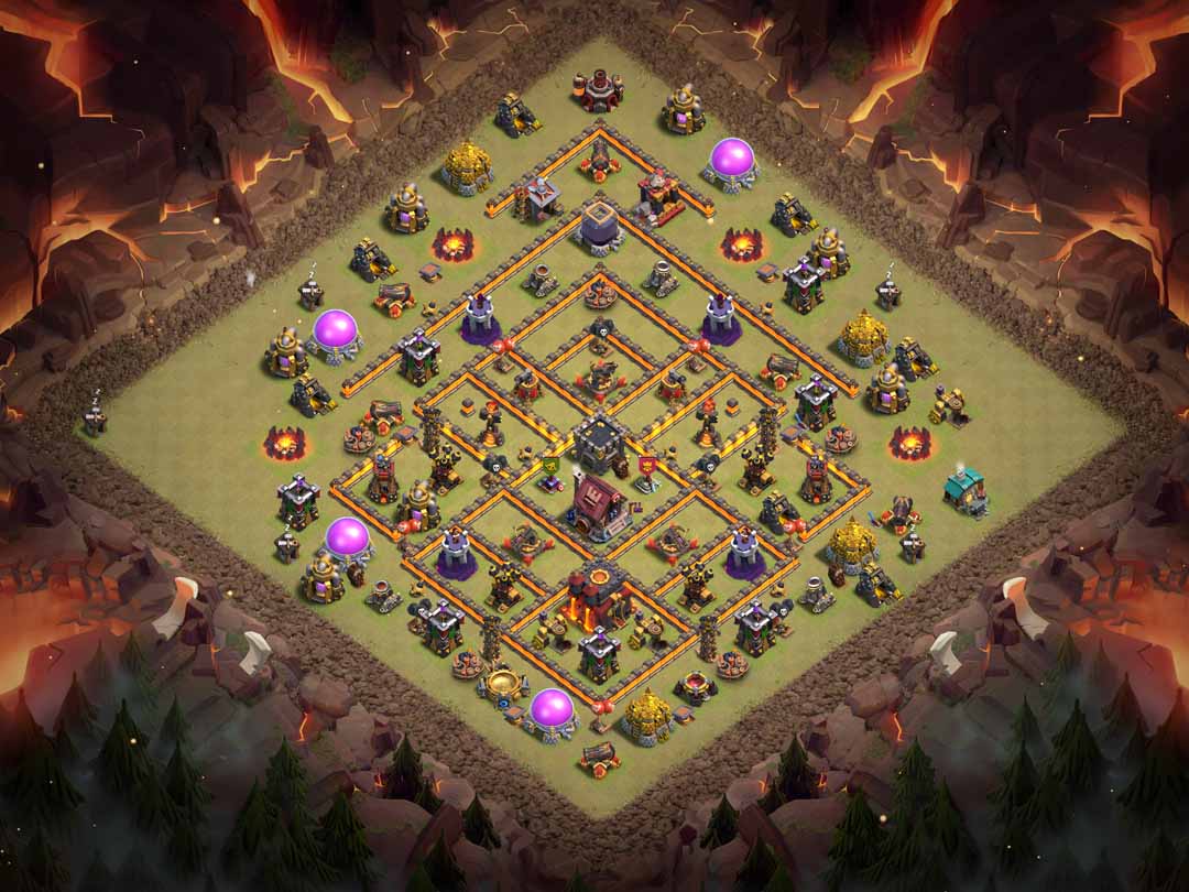 Th10 War Base Layout 12