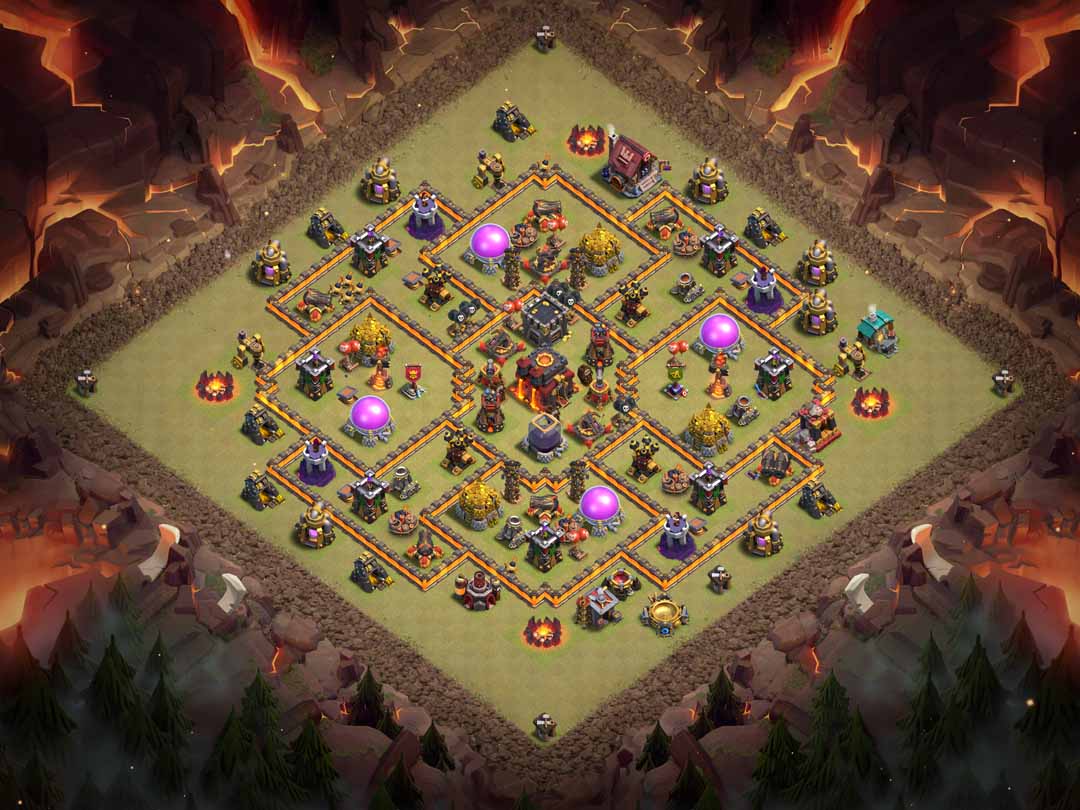 Th10 War Base Layout 18