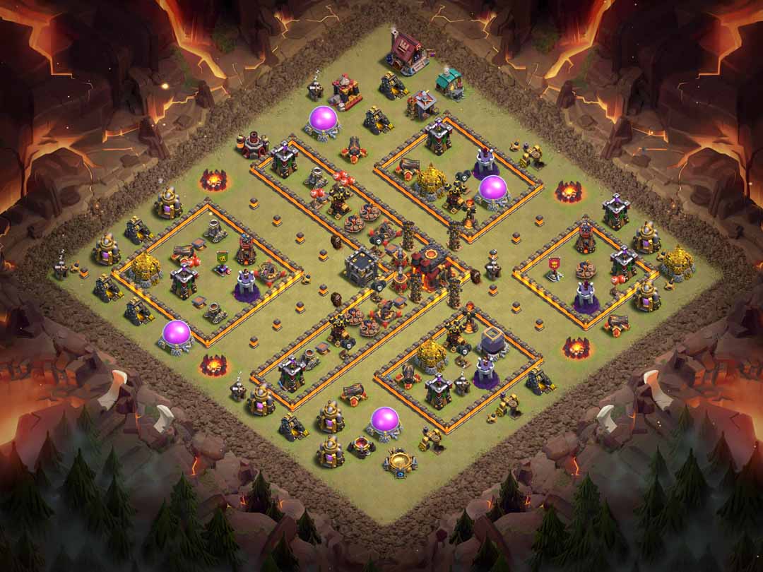 Th10 War Base Layout 19
