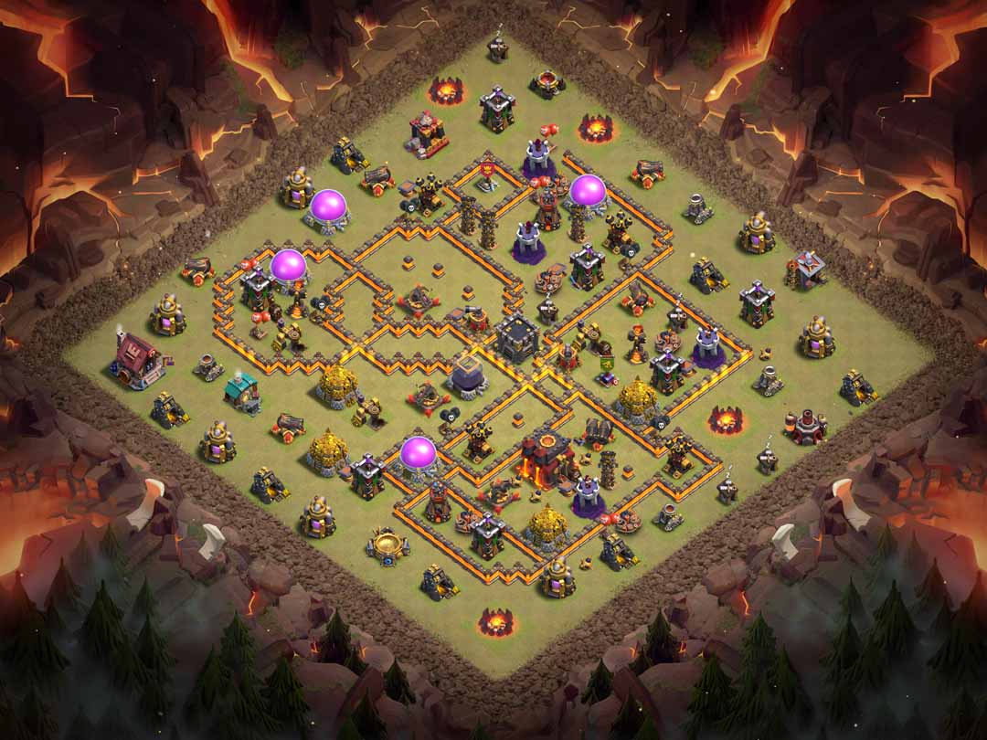 Th10 War Base Layout 24