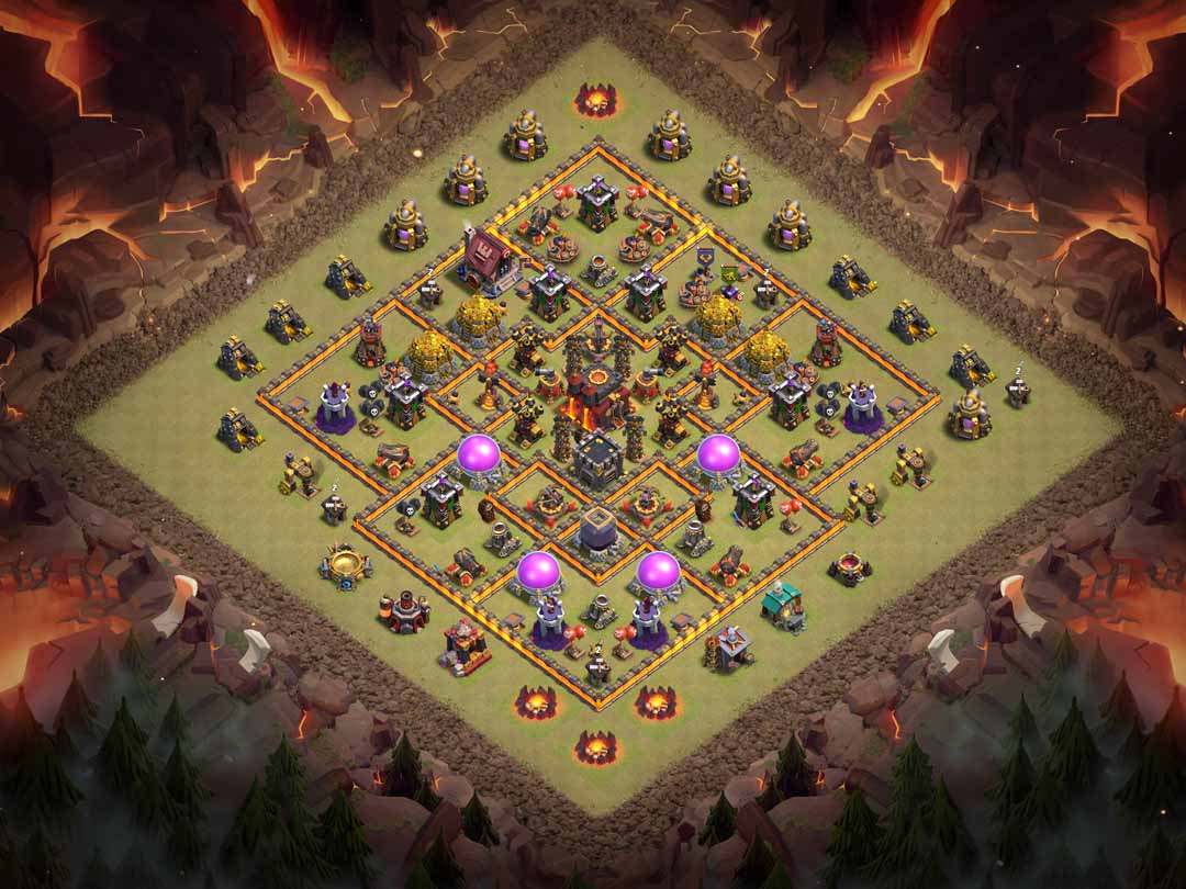 Th10 War Base Layout 5