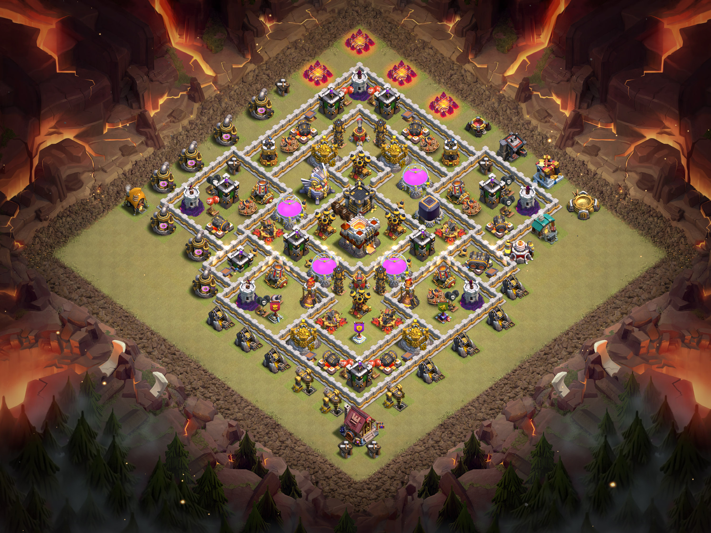 Th11 War Base Layout 13 layout