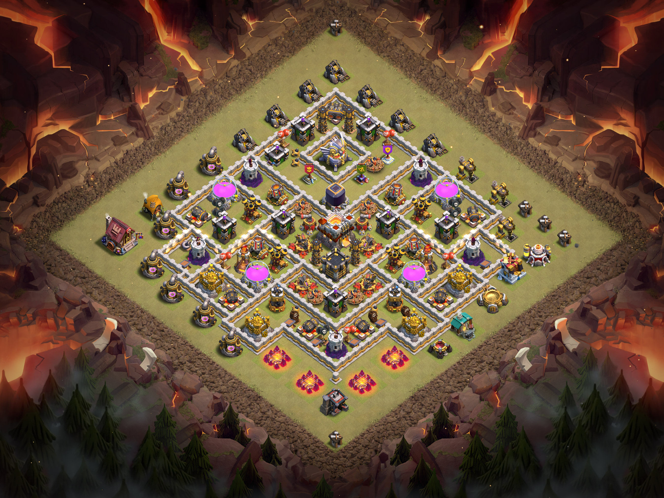 Th11 War Base Layout 23 layout
