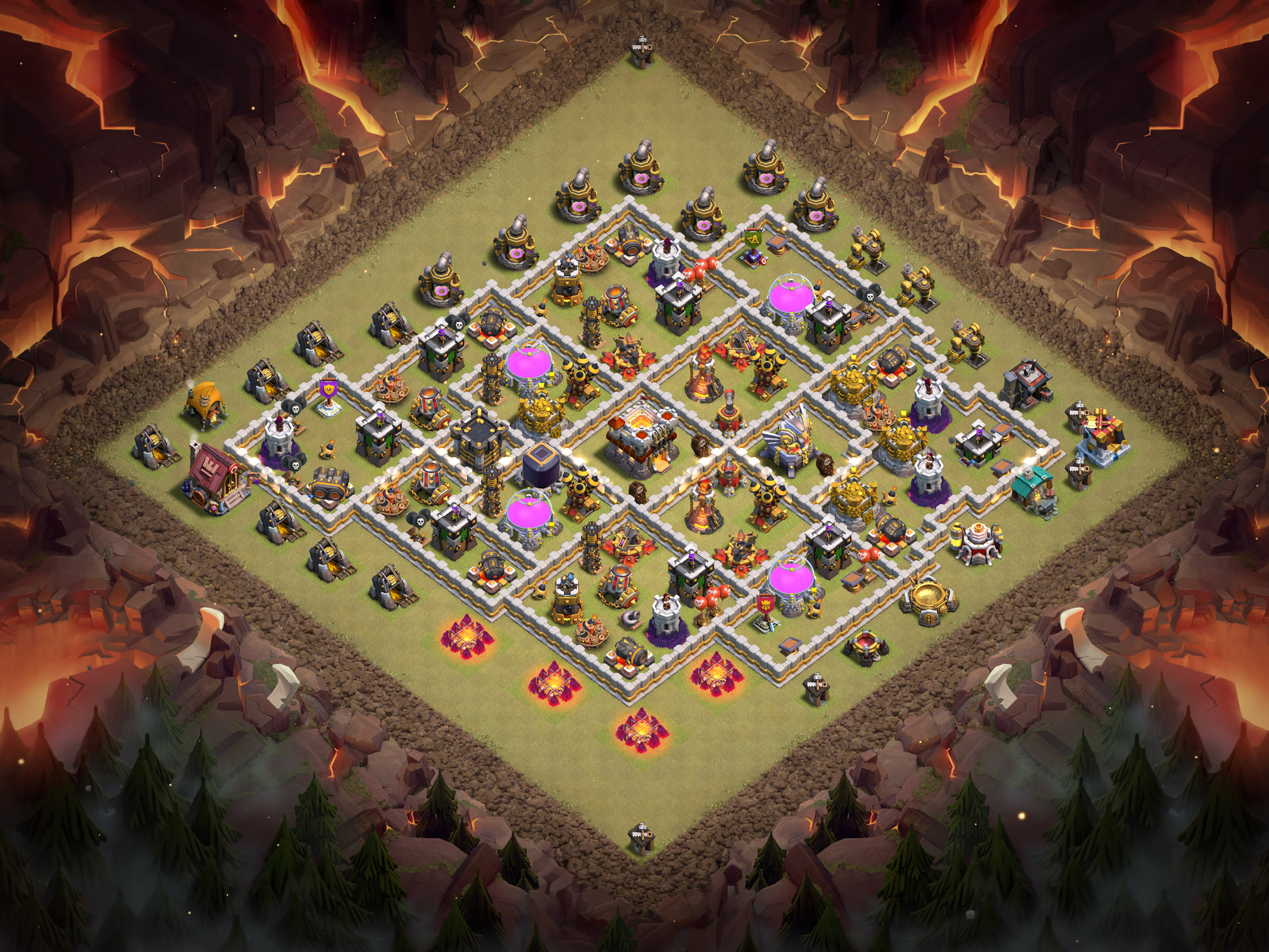 Th11 War Base Layout 3 layout