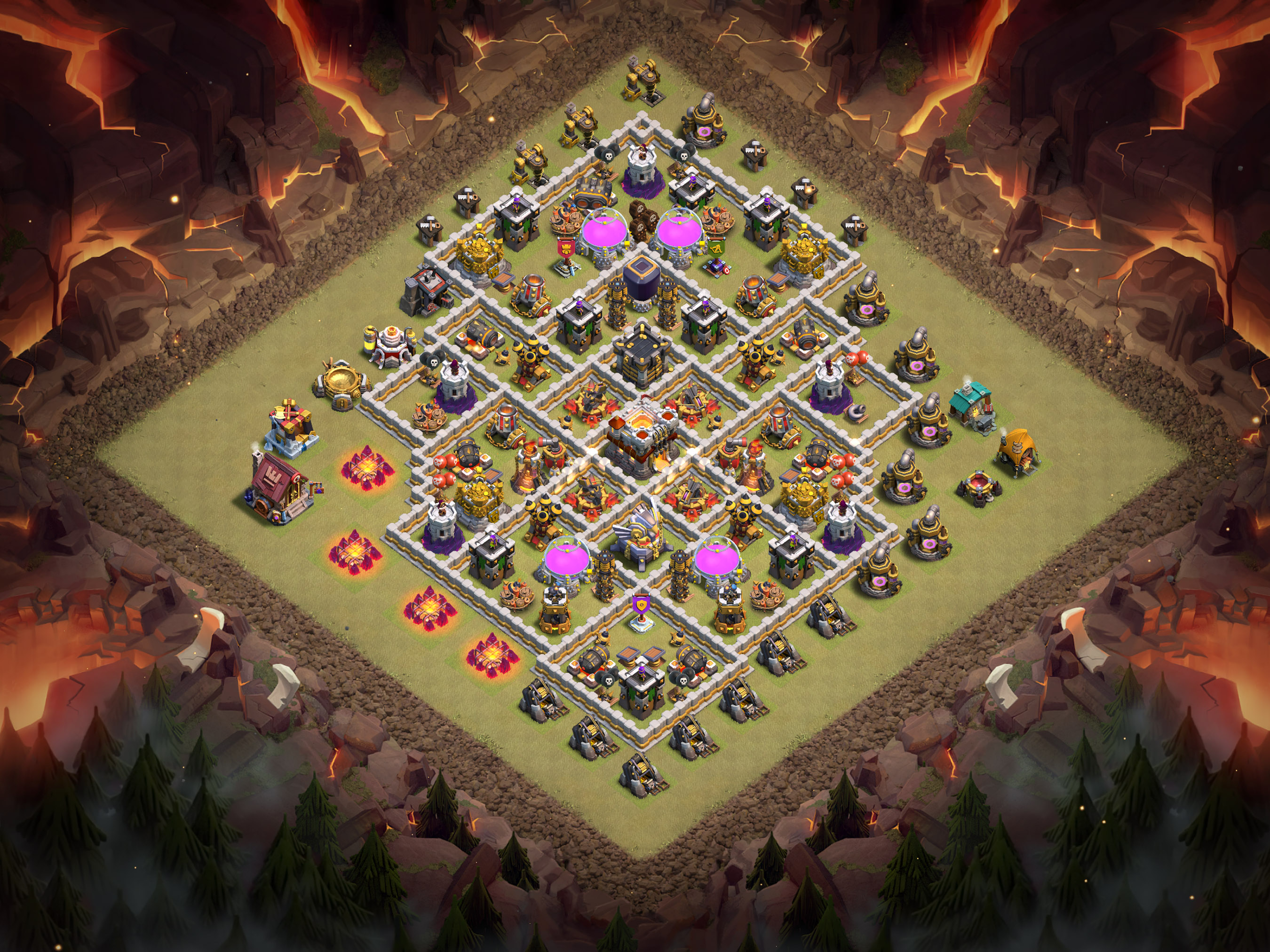 Th11 War Base Layout 6 layout