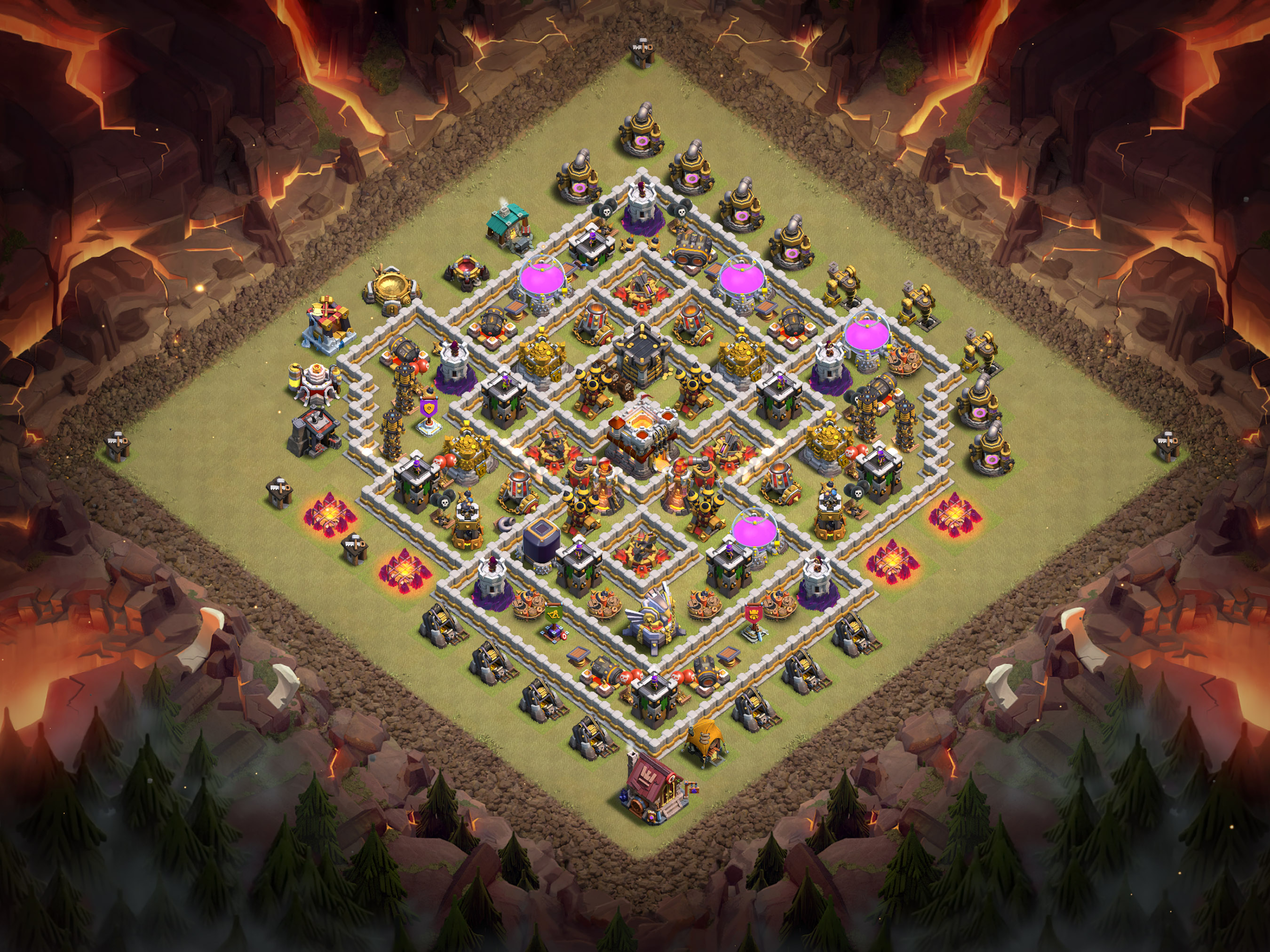 Th11 War Base Layout 7 layout