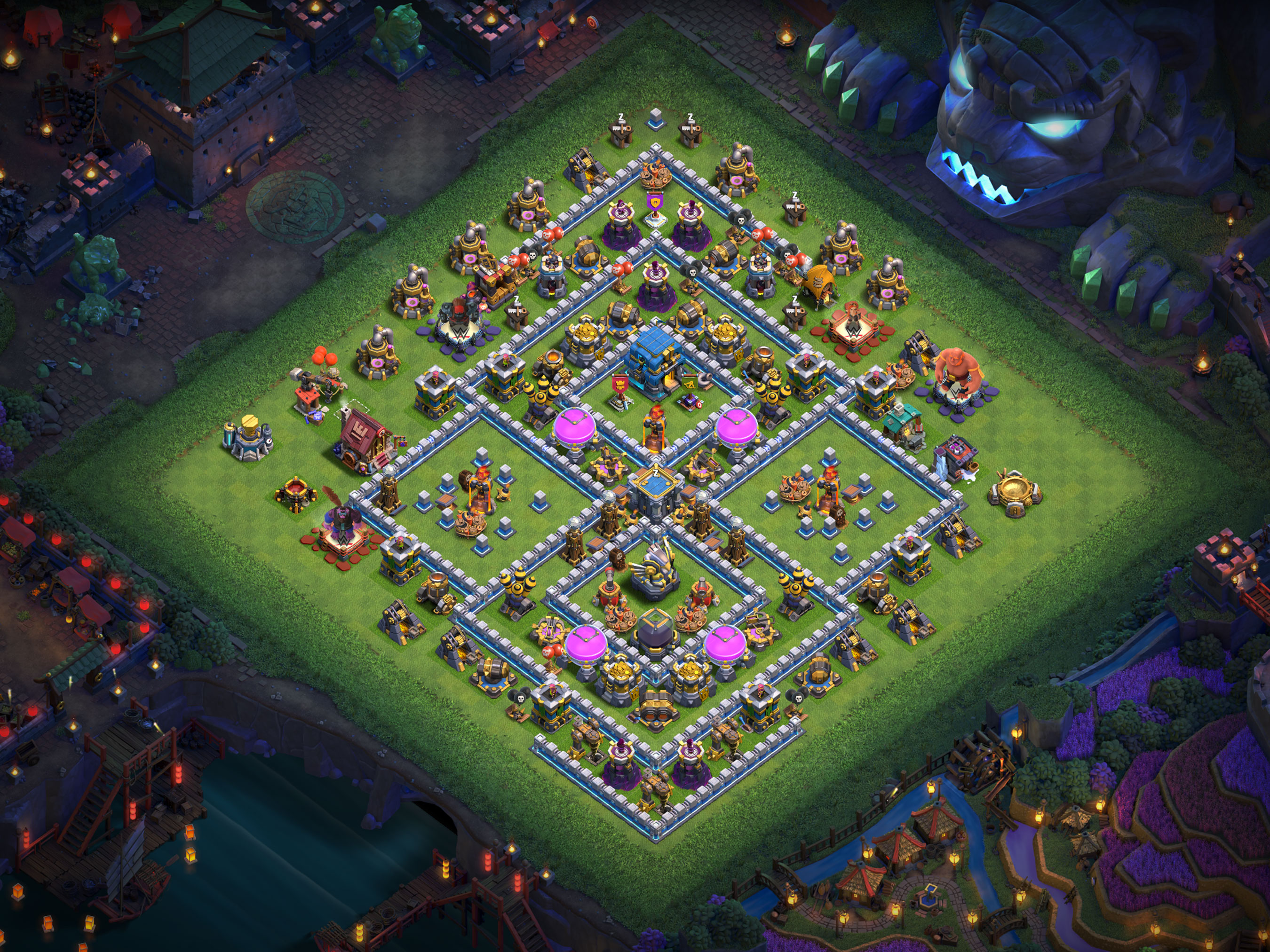 Th12 Farm Base Layout 12 layout