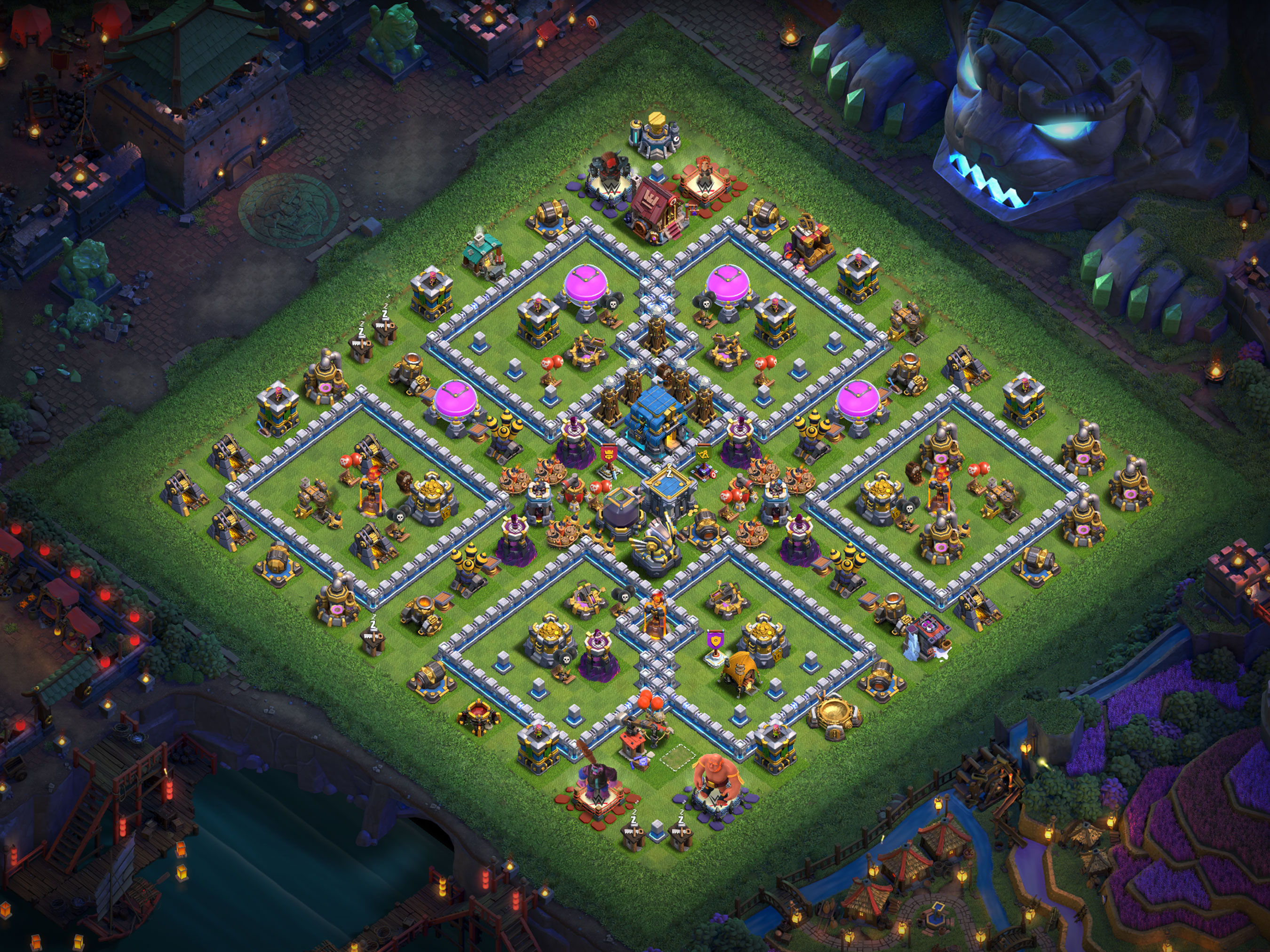 Th12 Farm Base Layout 6 layout