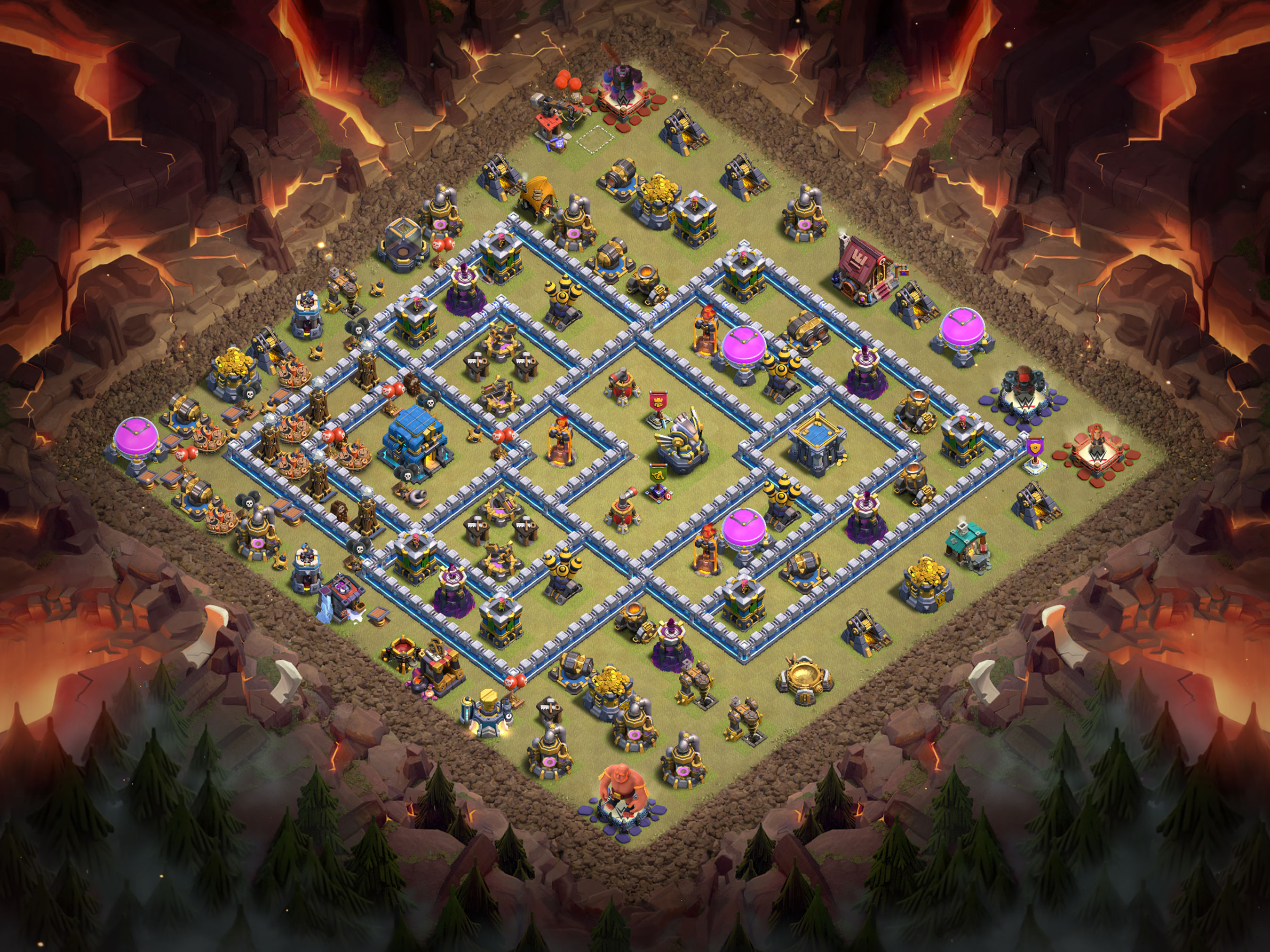 Th12 War Base Layout 2 layout