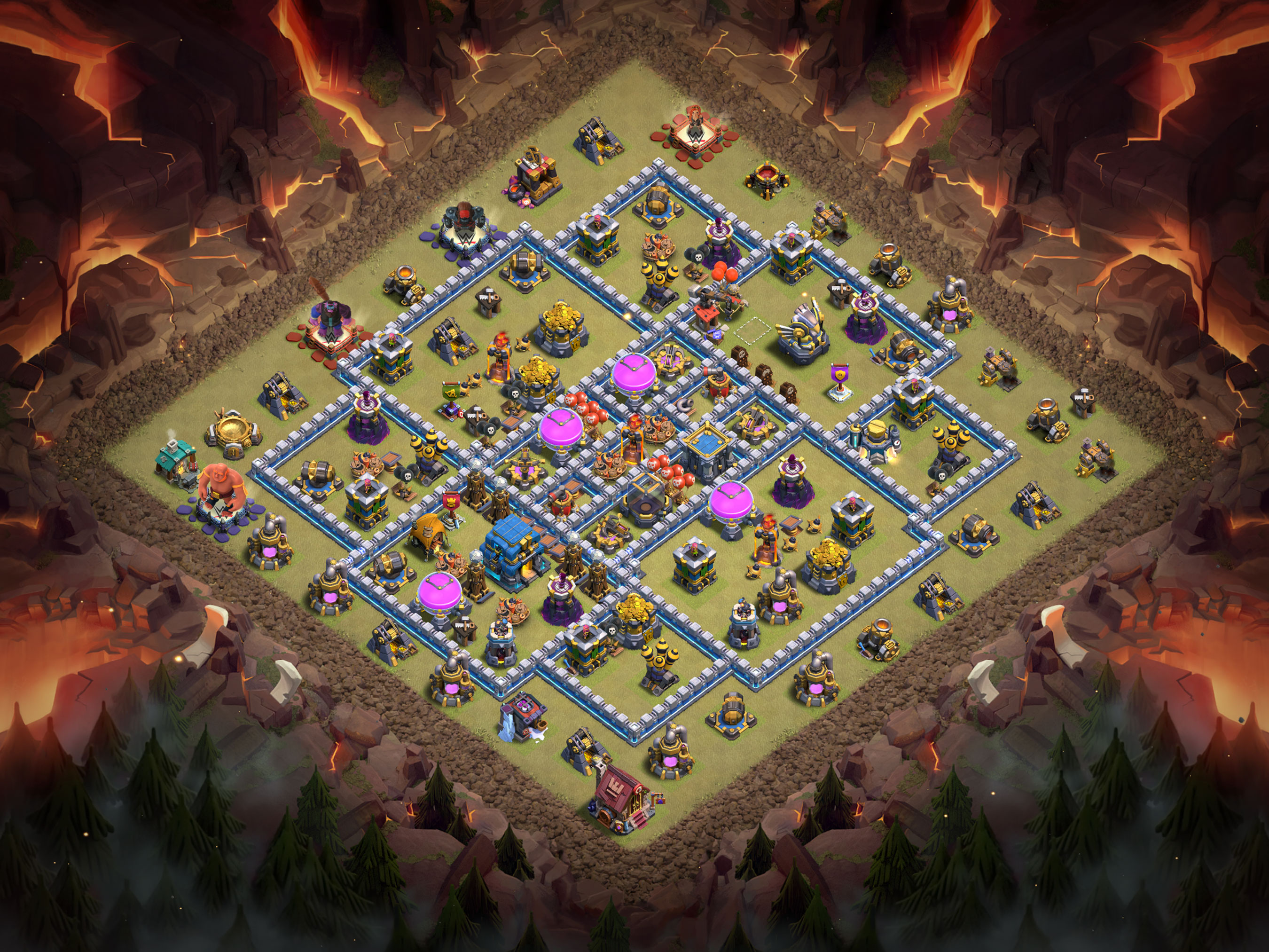 Th12 War Base Layout 22 layout