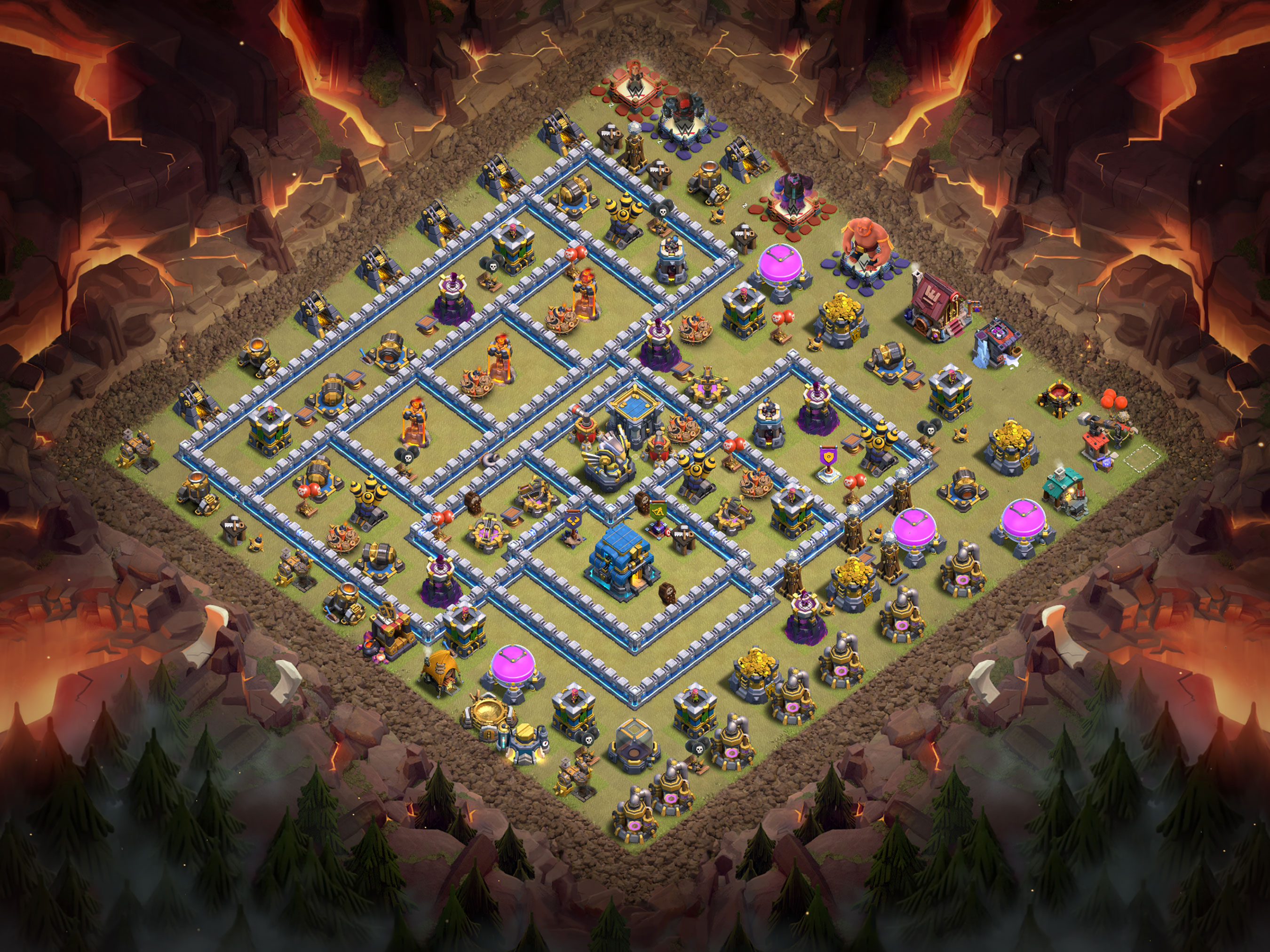 Th12 War Base Layout 5 layout