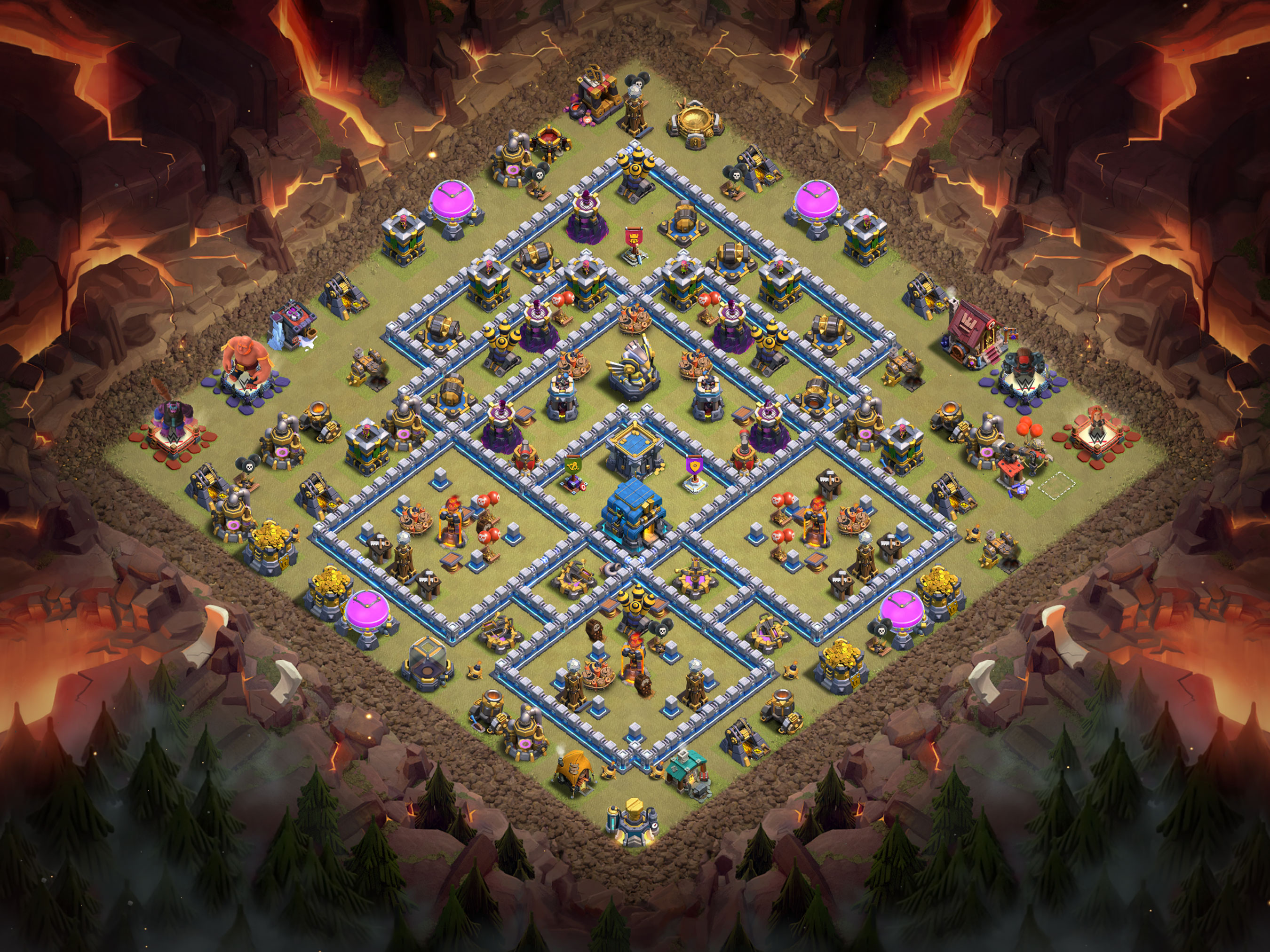 Th12 War Base Layout 8 layout