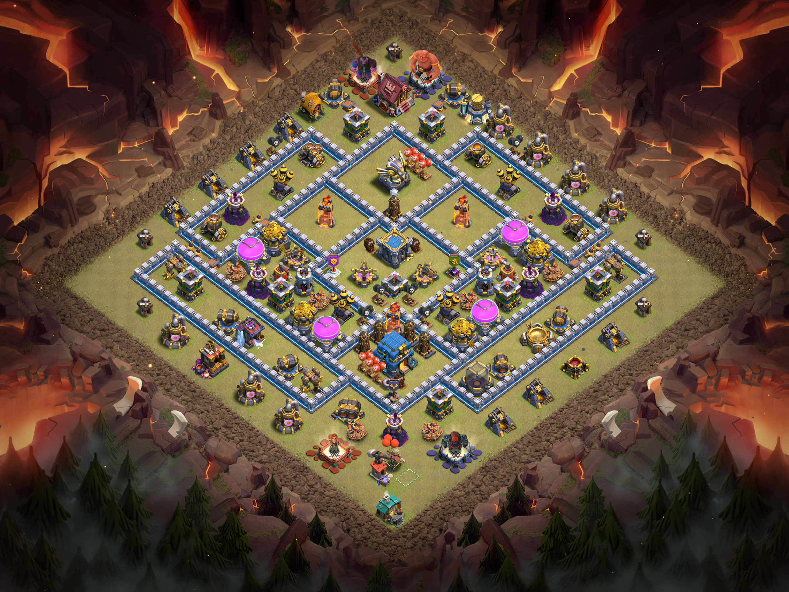 Th12 War Base Layout 9 layout
