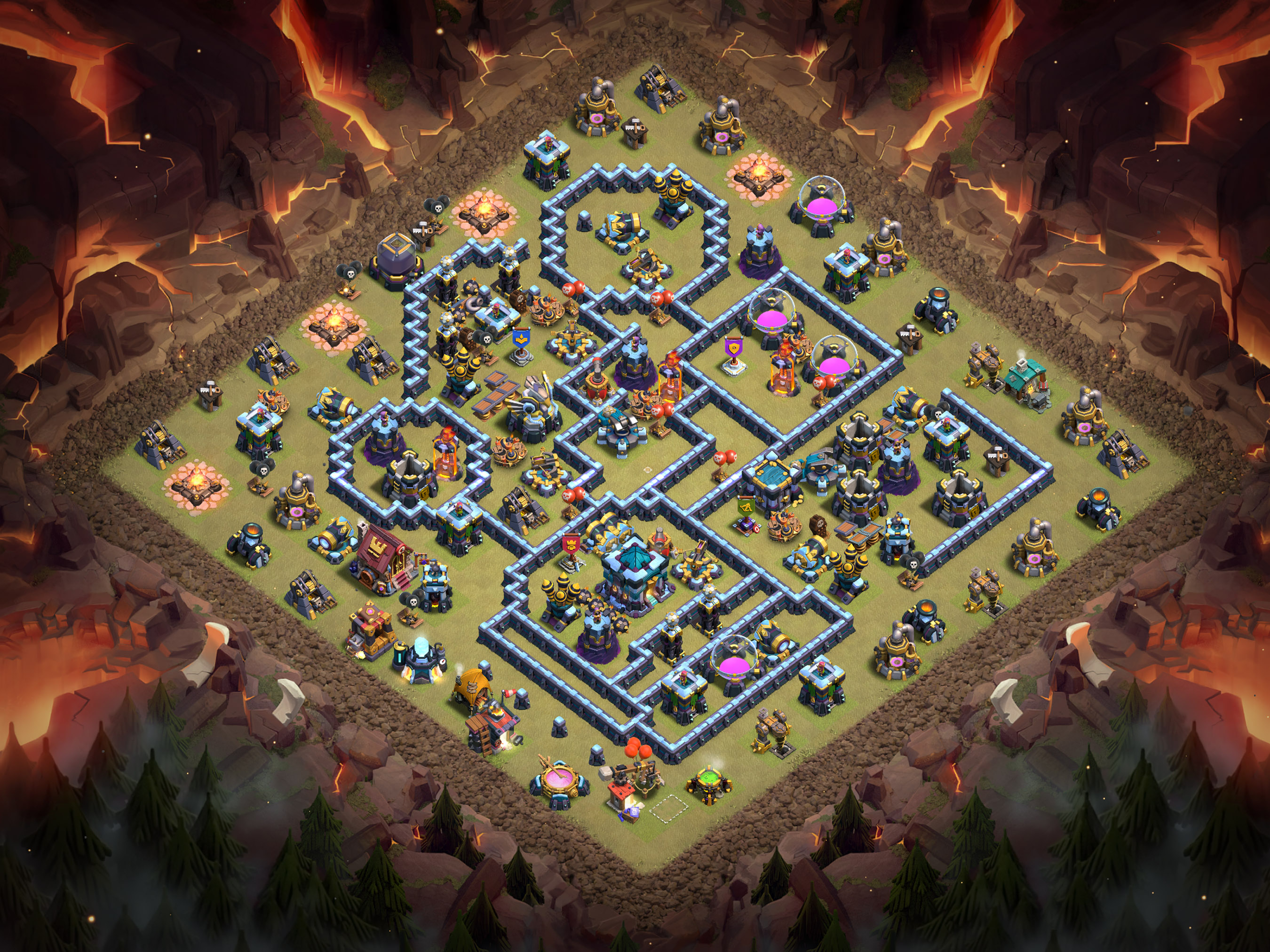 Th13 War Base Layout 10 layout