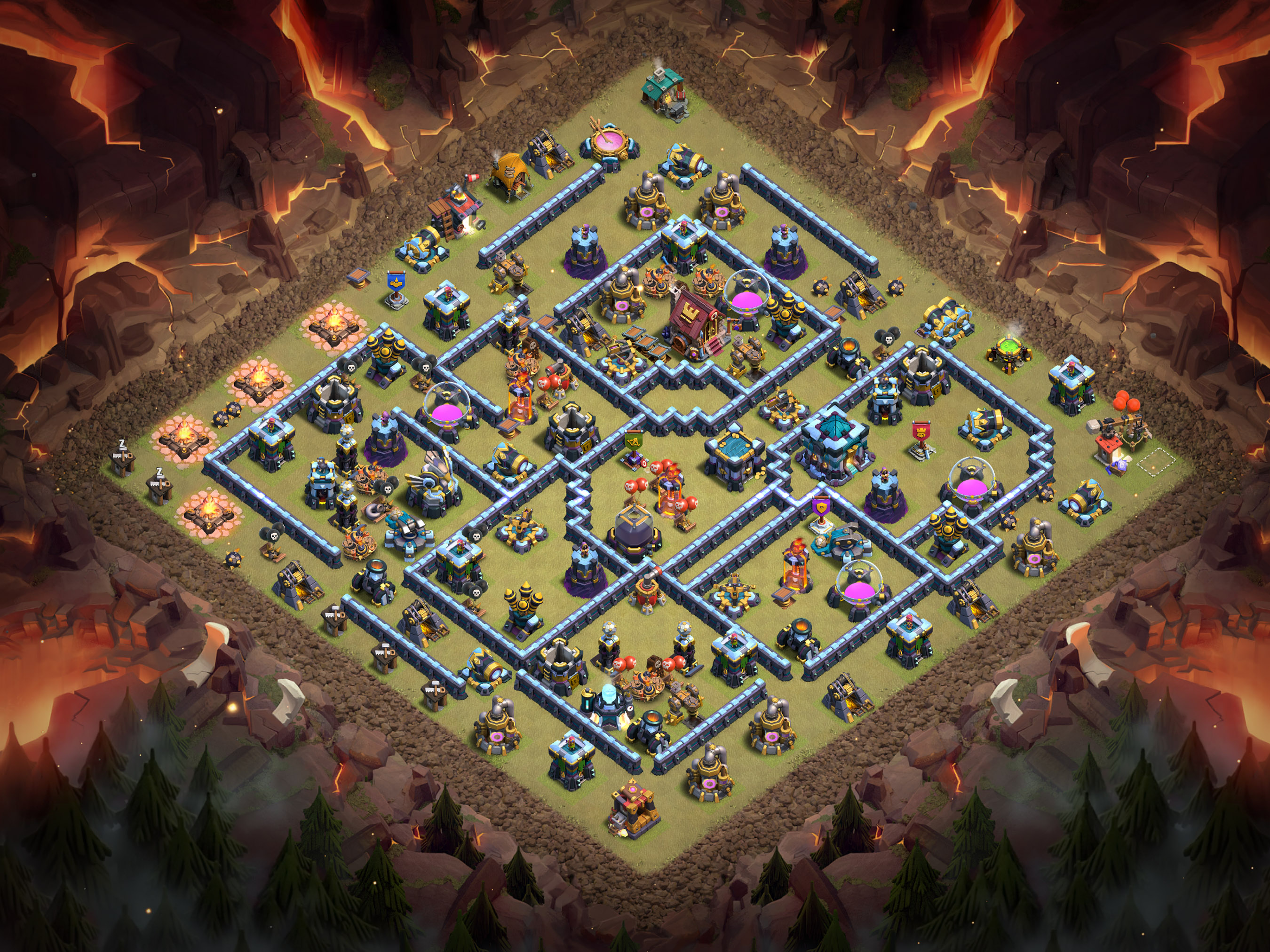 Th13 War Base Layout 11 layout