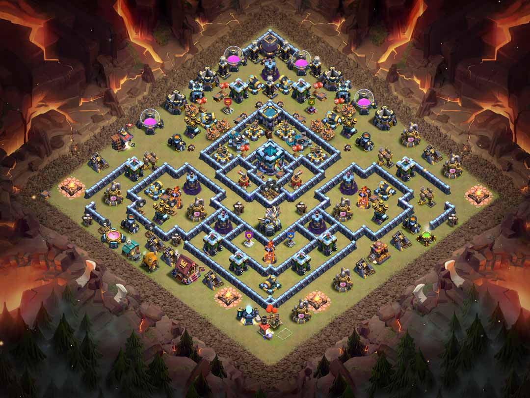 Th13 War Base Layout 14