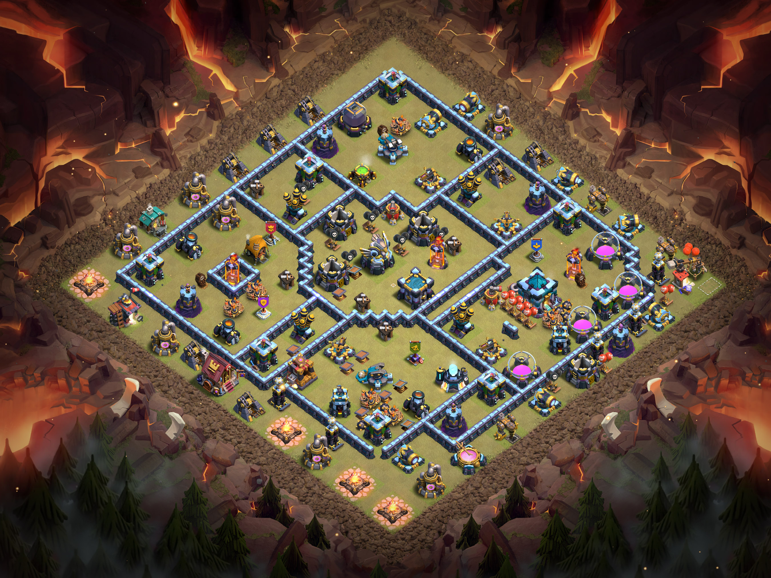 Th13 War Base Layout 23 layout