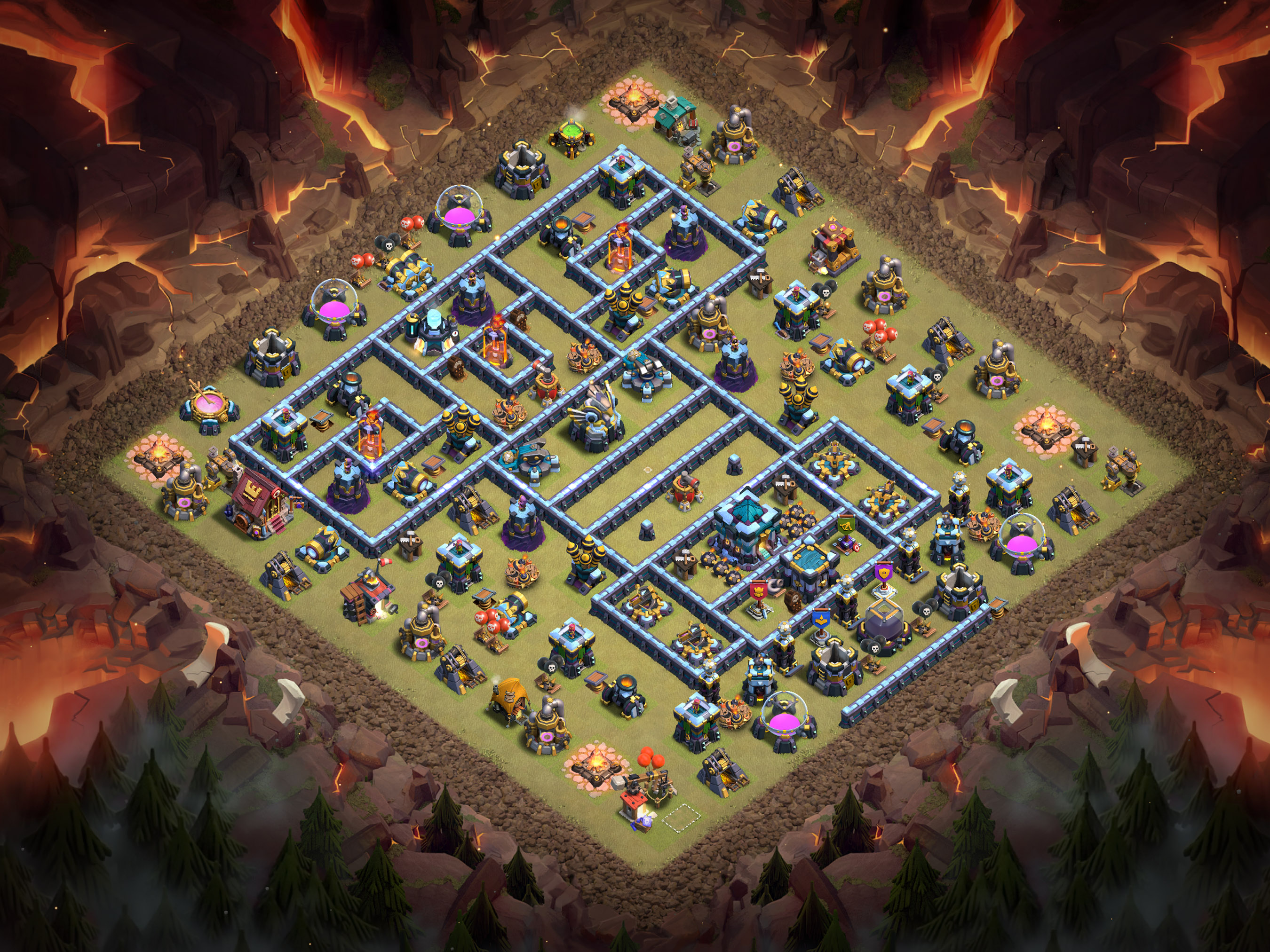 Th13 War Base Layout 5 layout