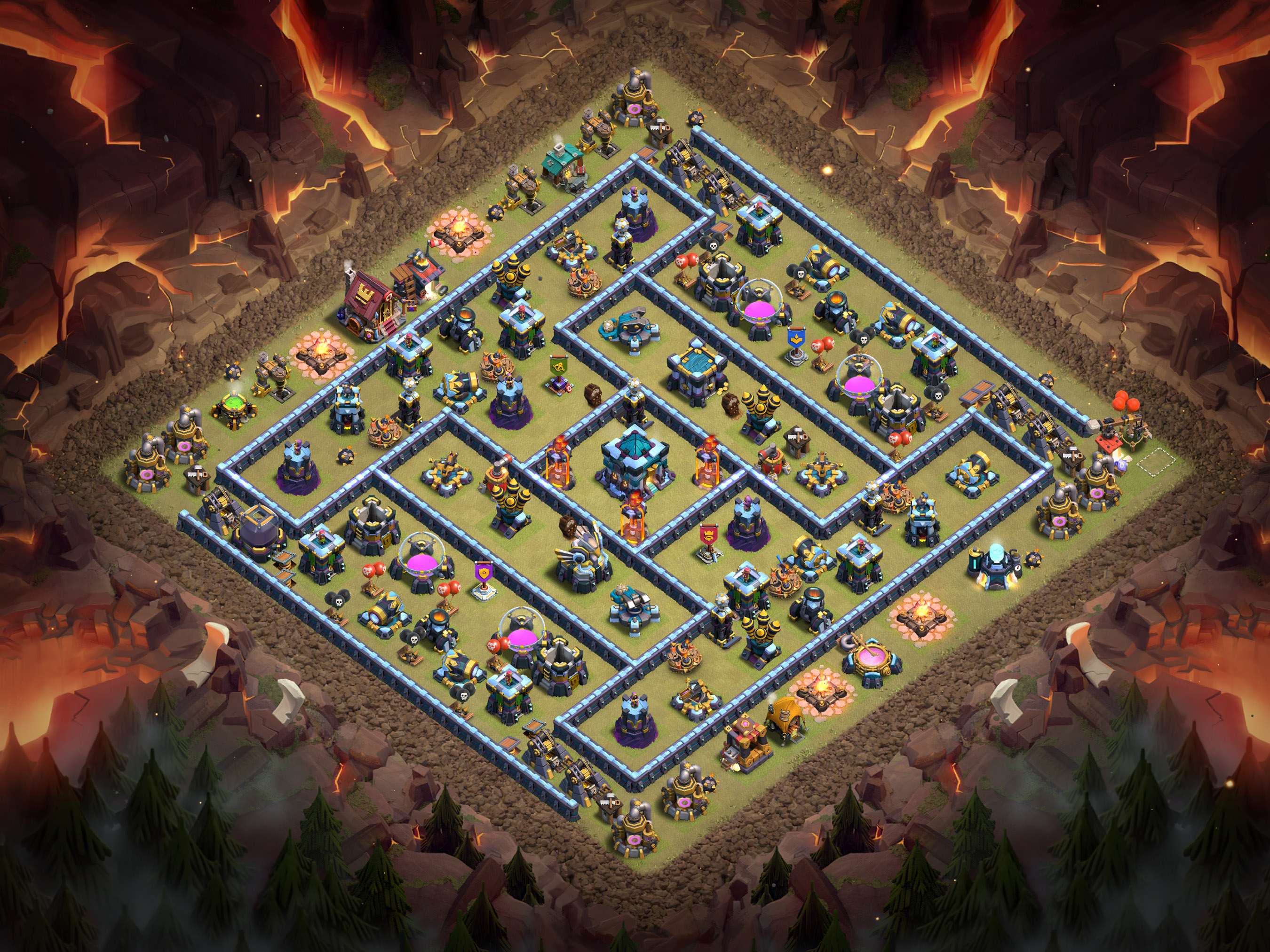 Th13 War Base Layout 6 layout
