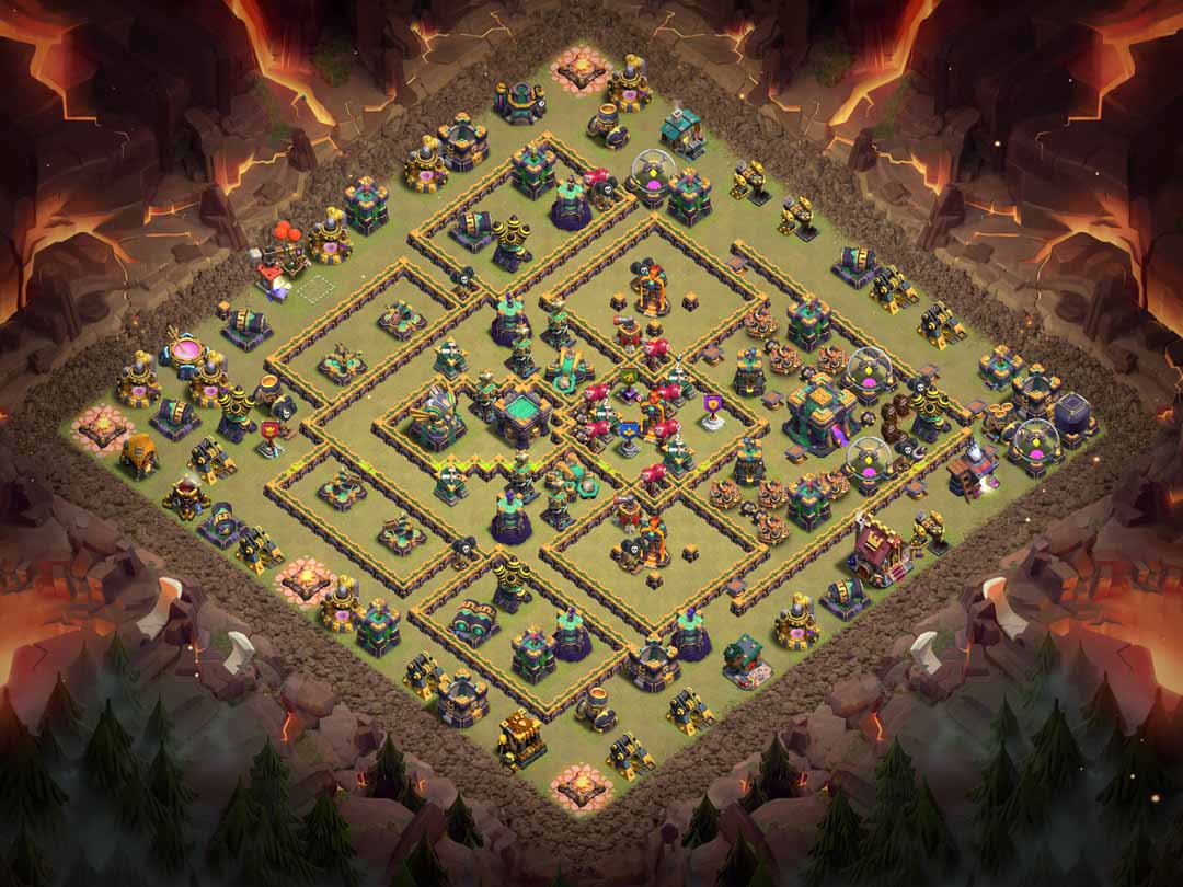 Th14 War Base Layout 10
