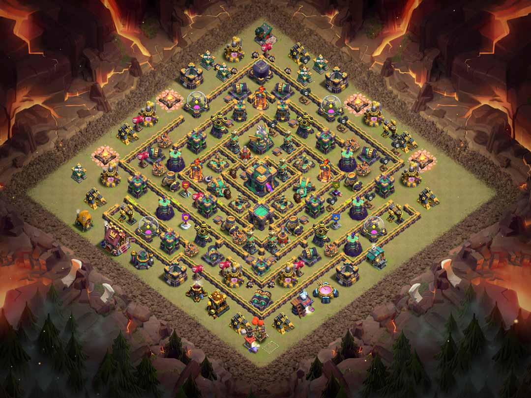 Th14 War Base Layout 12
