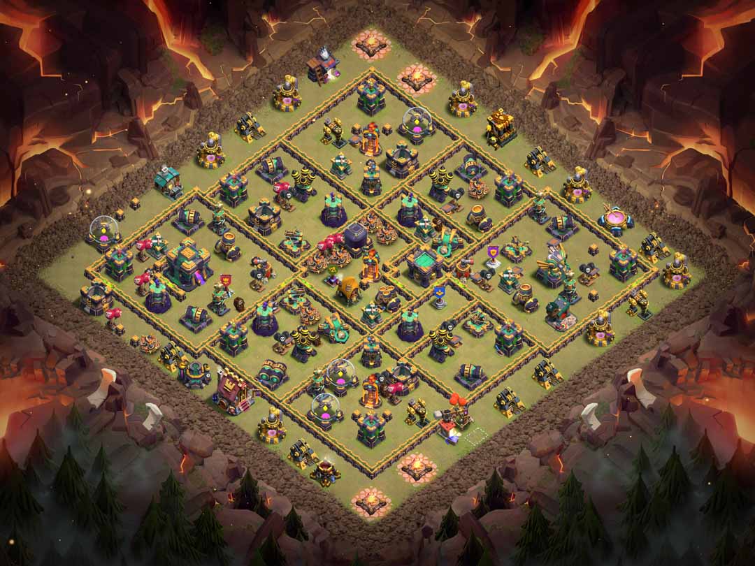 Th14 War Base Layout 13