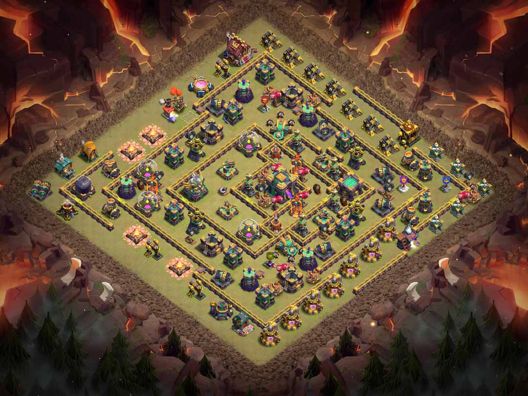 Th14 War Base Layout 15
