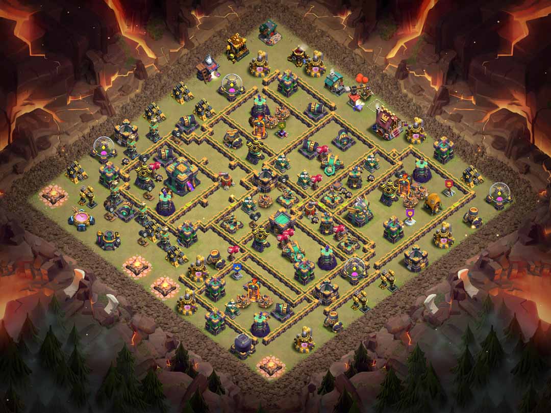 Th14 War Base Layout 17