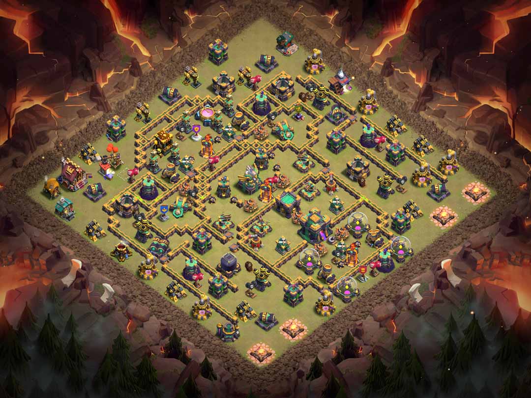 Th14 War Base Layout 19