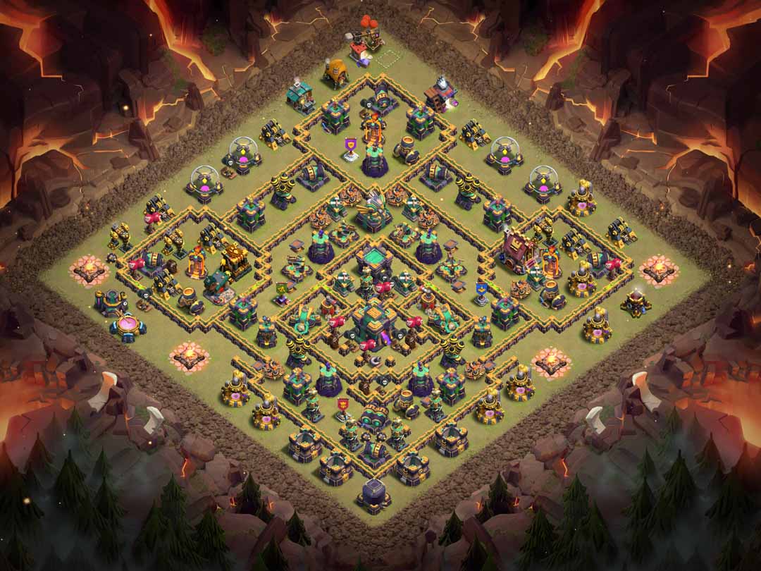 Th14 War Base Layout 3