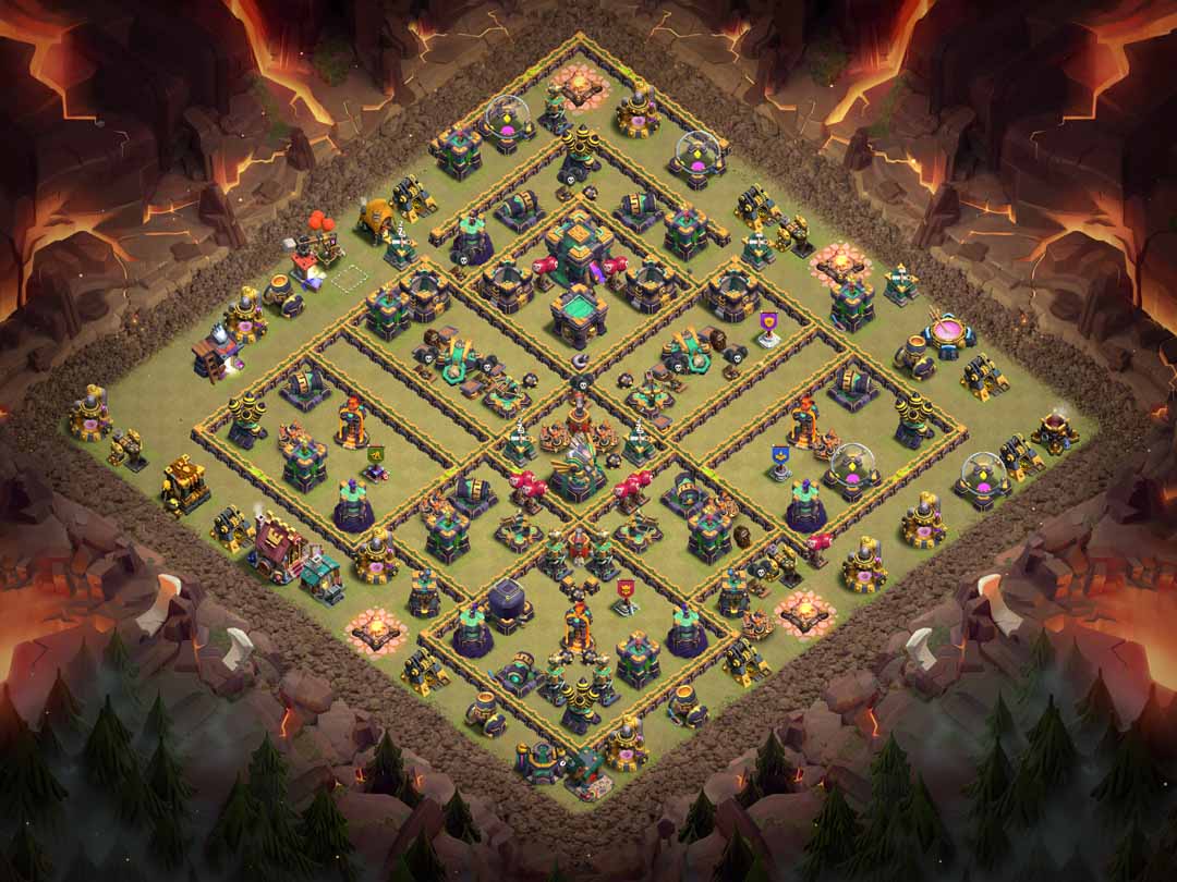Th14 War Base Layout 4