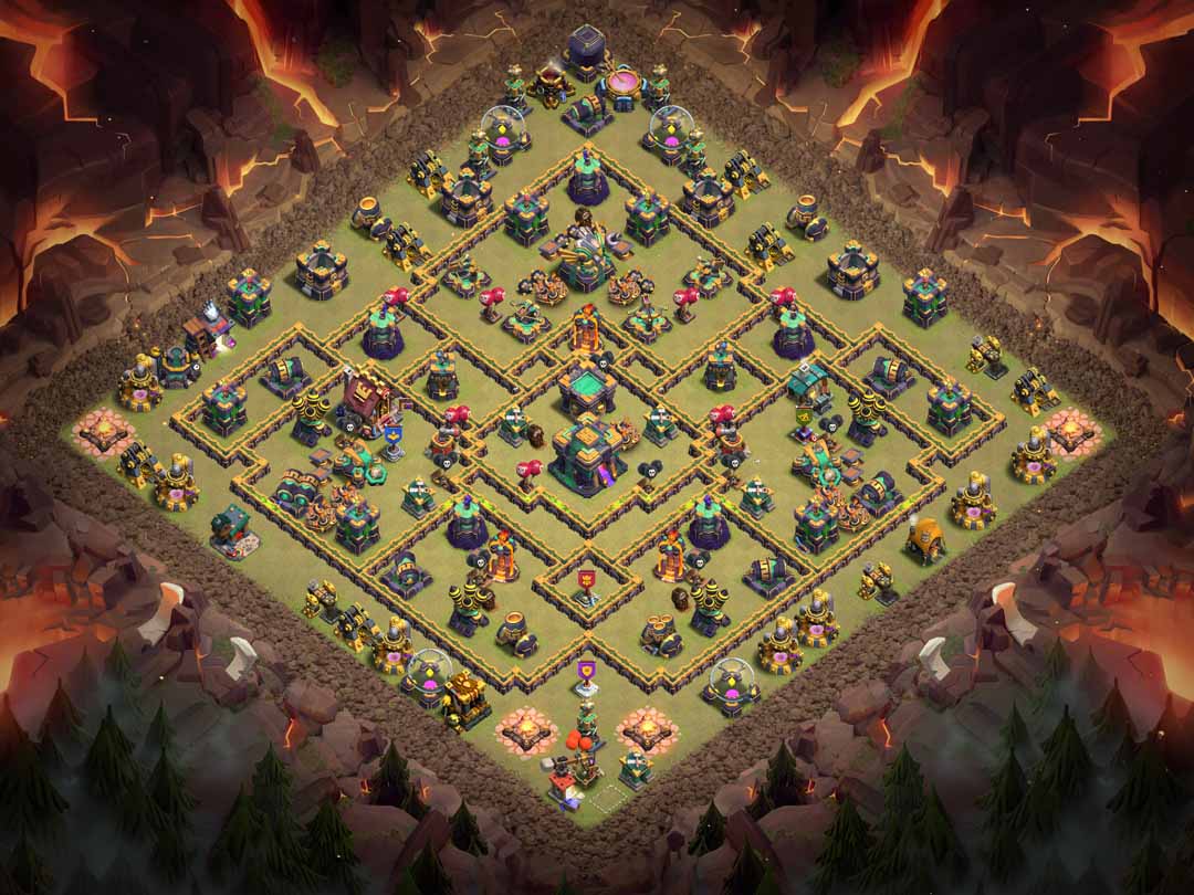 Th14 War Base Layout 5
