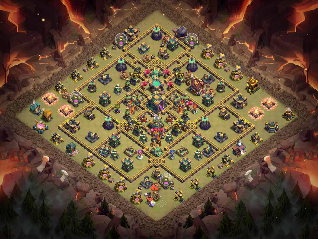 Th14 War Base Layout 8