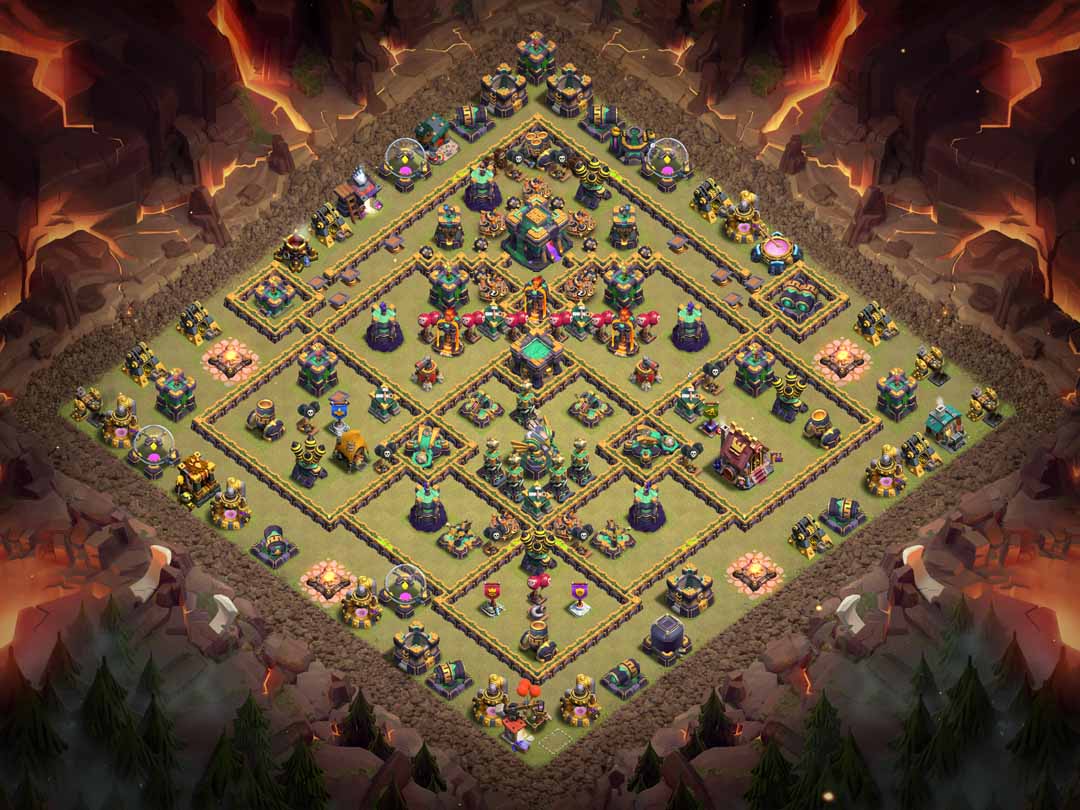 Th14 War Base Layout 9
