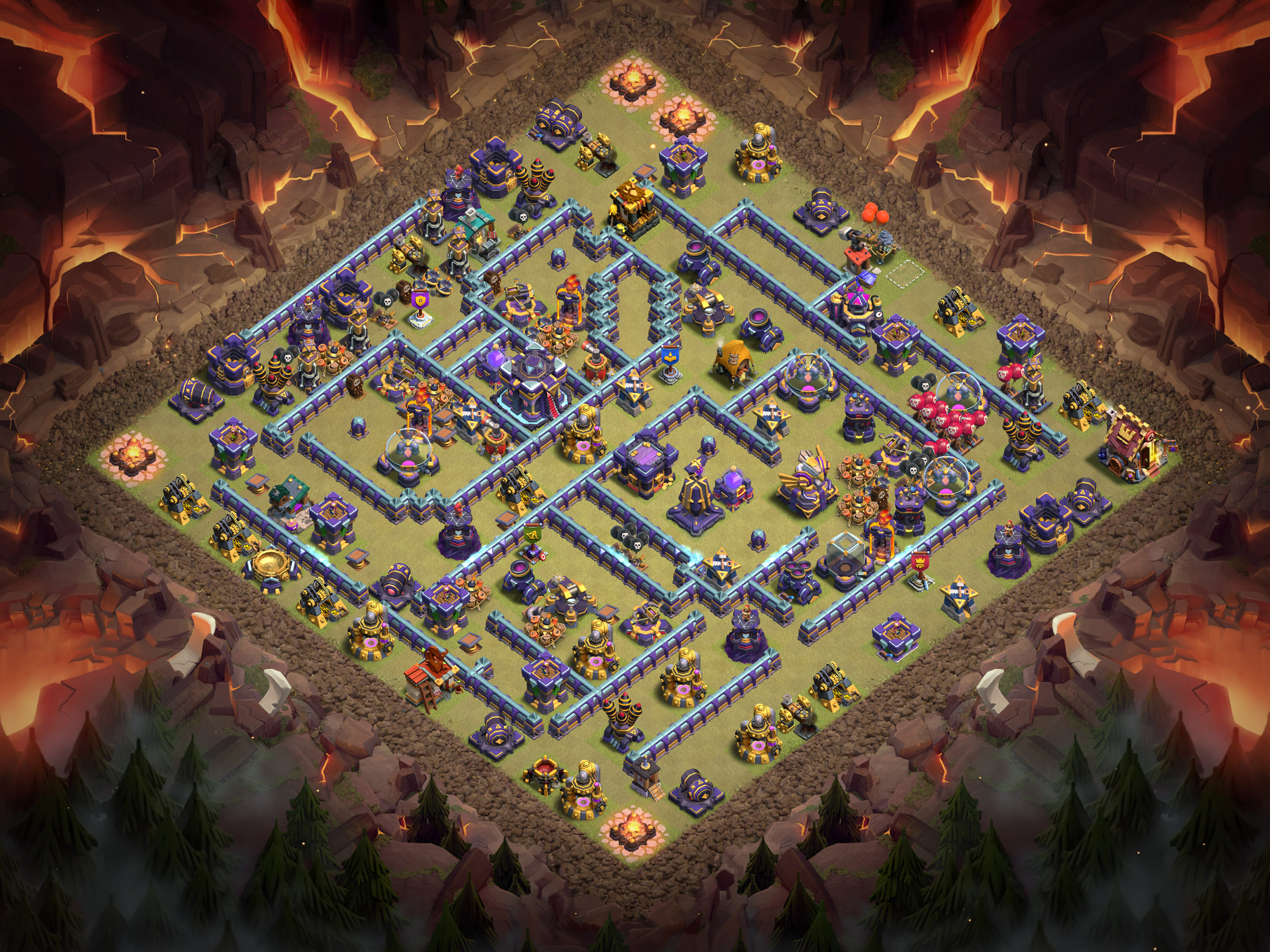 Th15 War Base Layout 11 layout