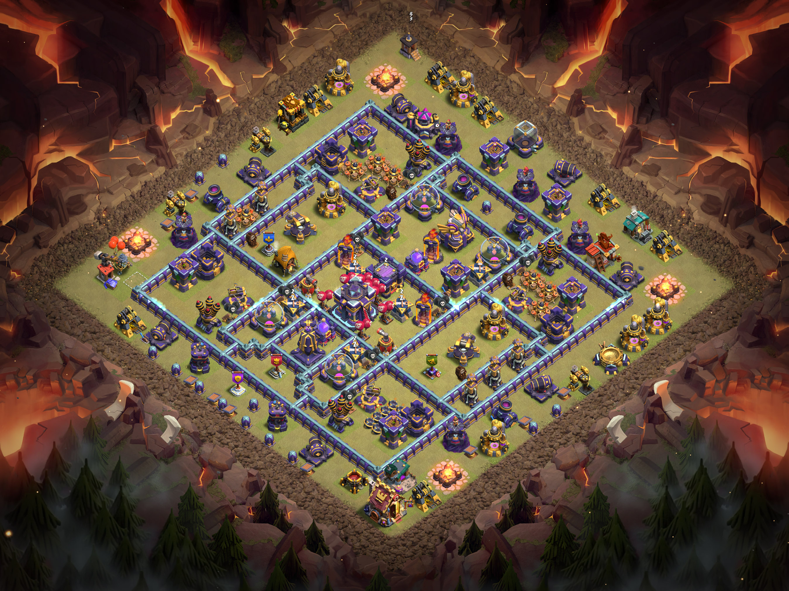 Th15 War Base Layout 18 layout