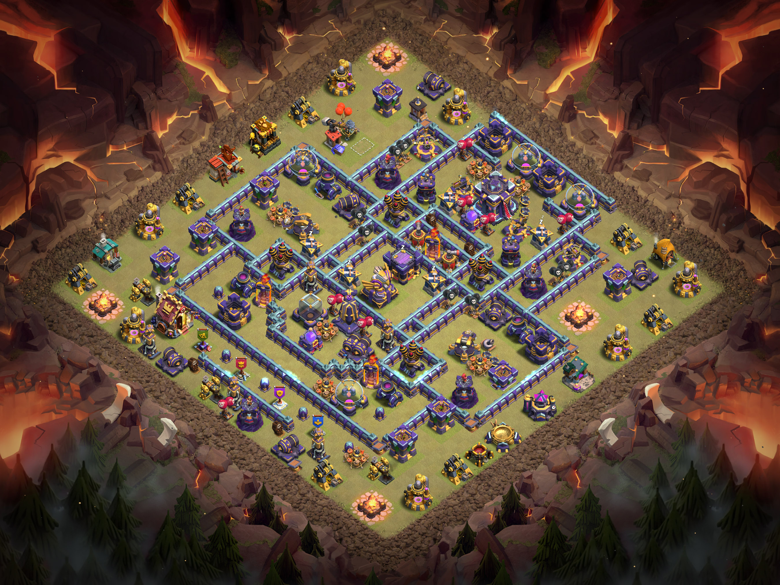 Th15 War Base Layout 4 layout