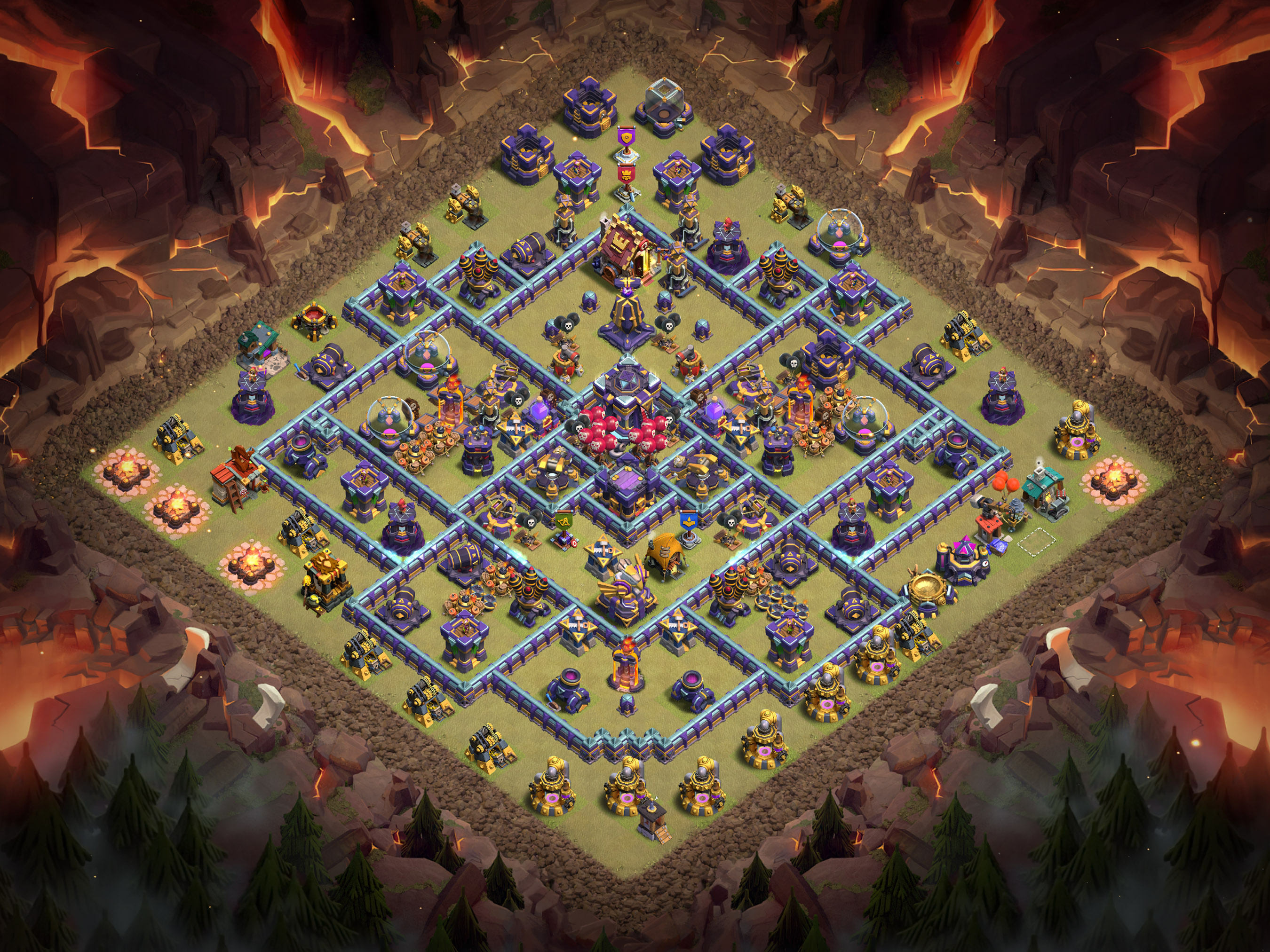 Th15 War Base Layout 7 layout