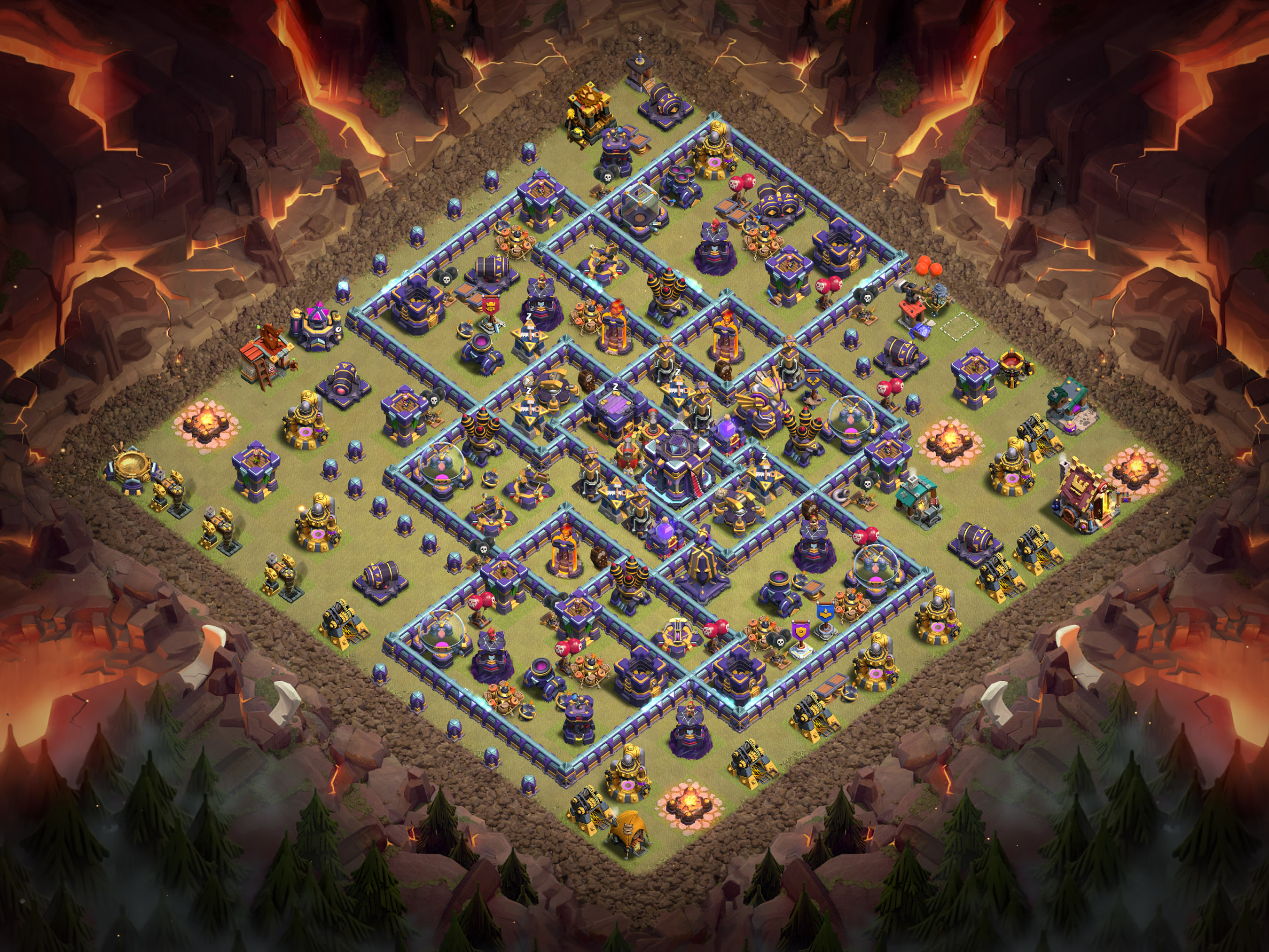 Th15 War Base Layout 8 layout