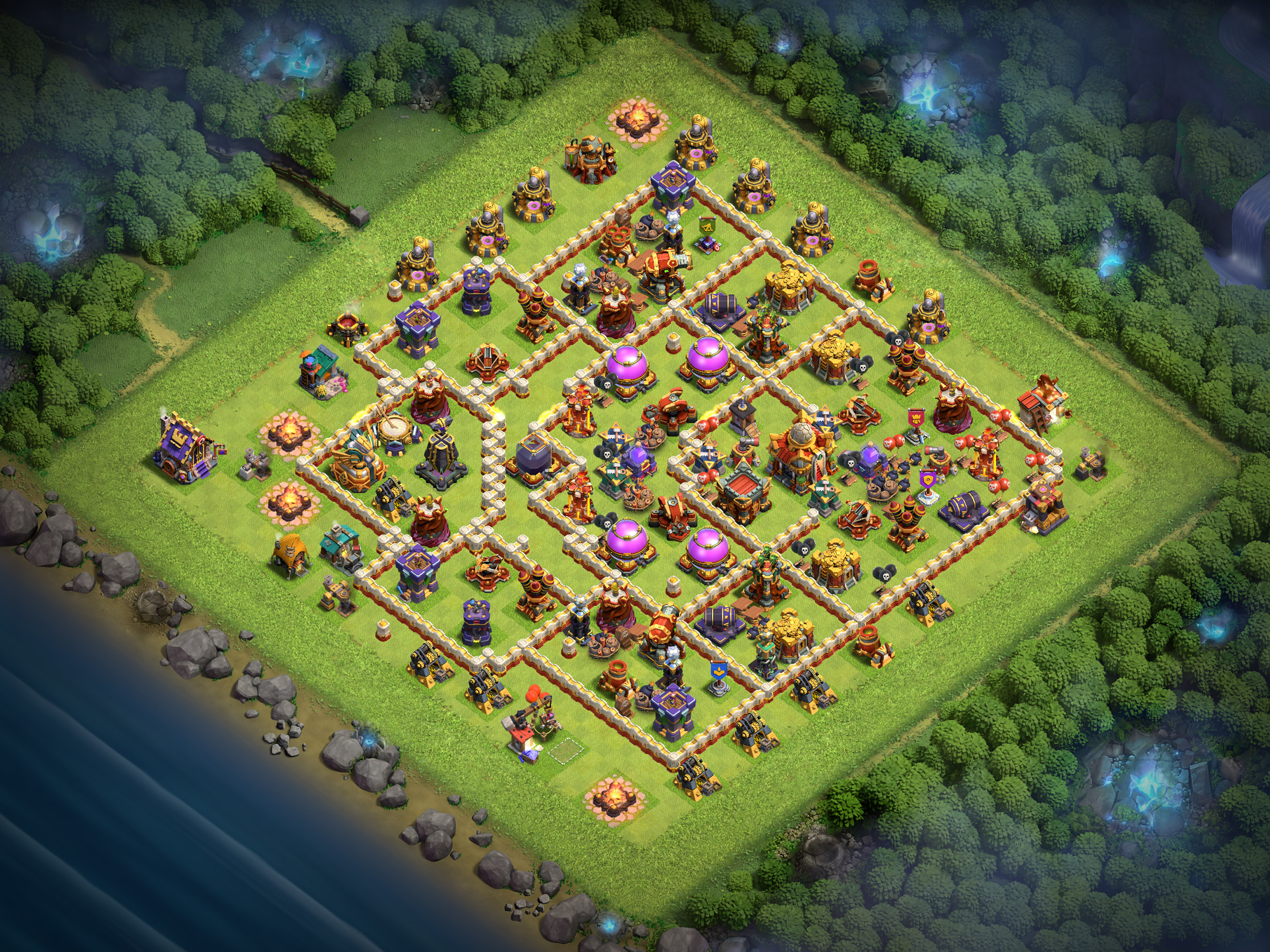 Th16 Farm Base Layout 2 layout
