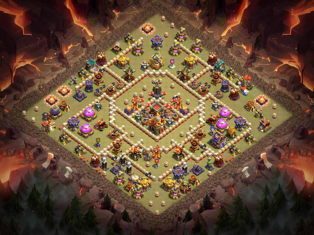 Th16 War Base Layout 10