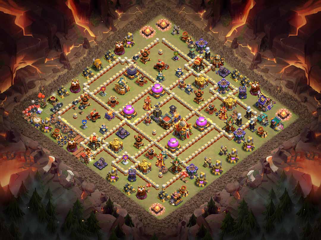 Th16 War Base Layout 12