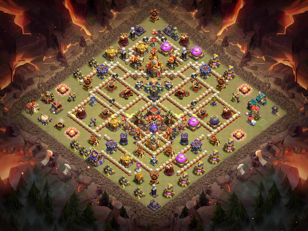 Th16 War Base Layout 13