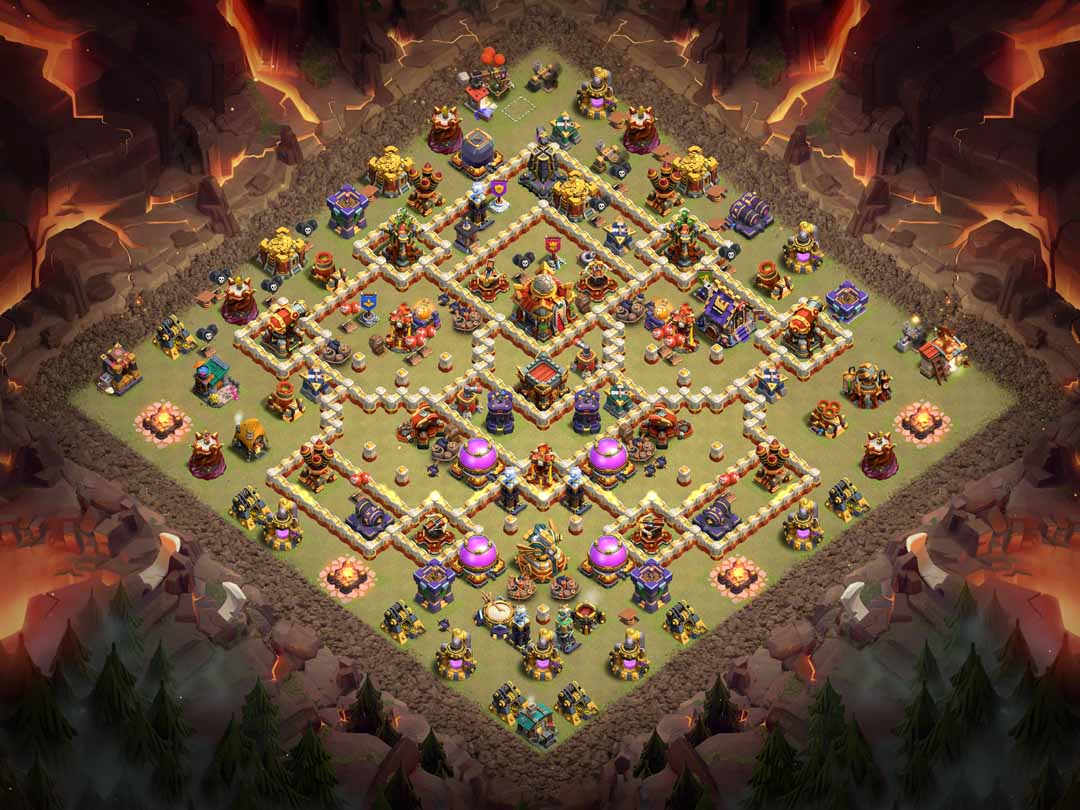 Th16 War Base Layout 2