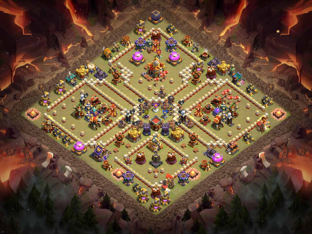 Th16 War Base Layout 21