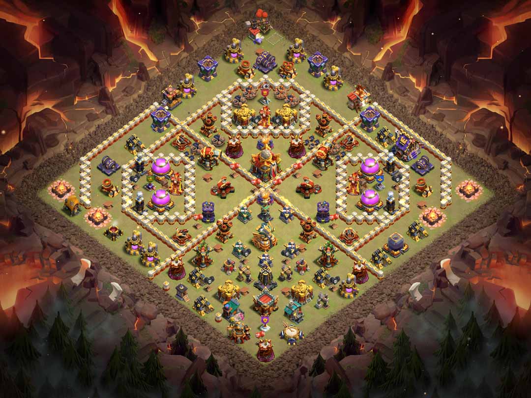 Th16 War Base Layout 24