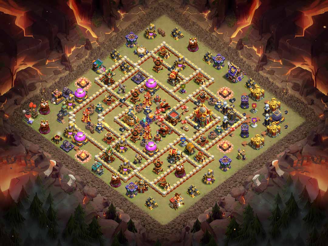 Th16 War Base Layout 5