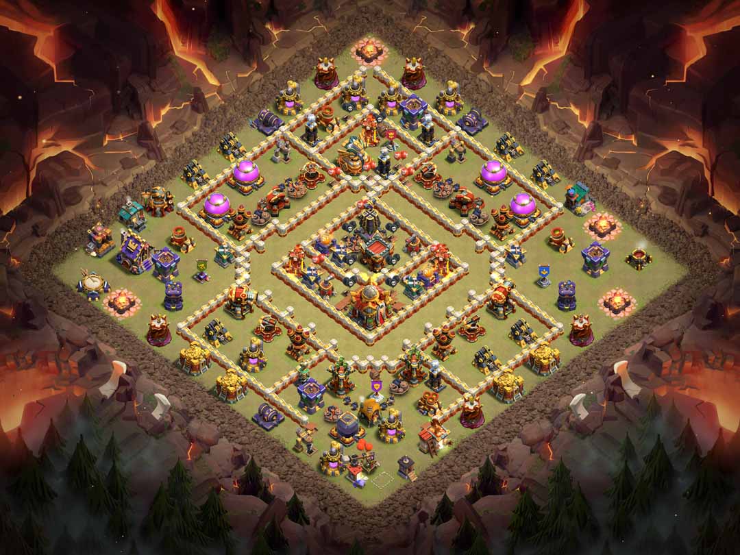 Th16 War Base Layout 8