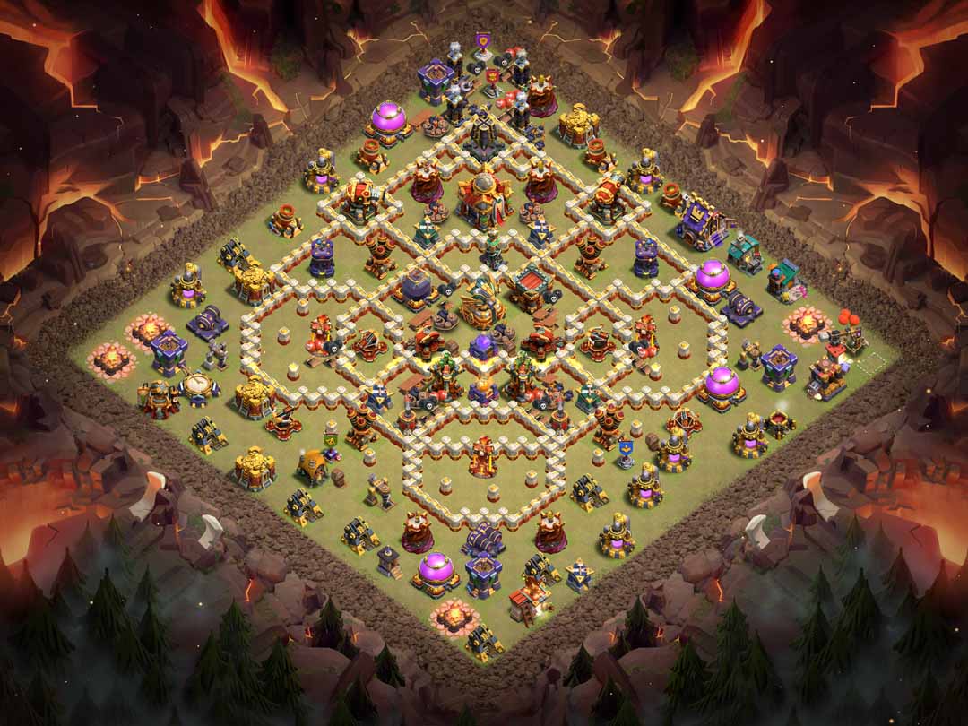 Th16 War Base Layout 9